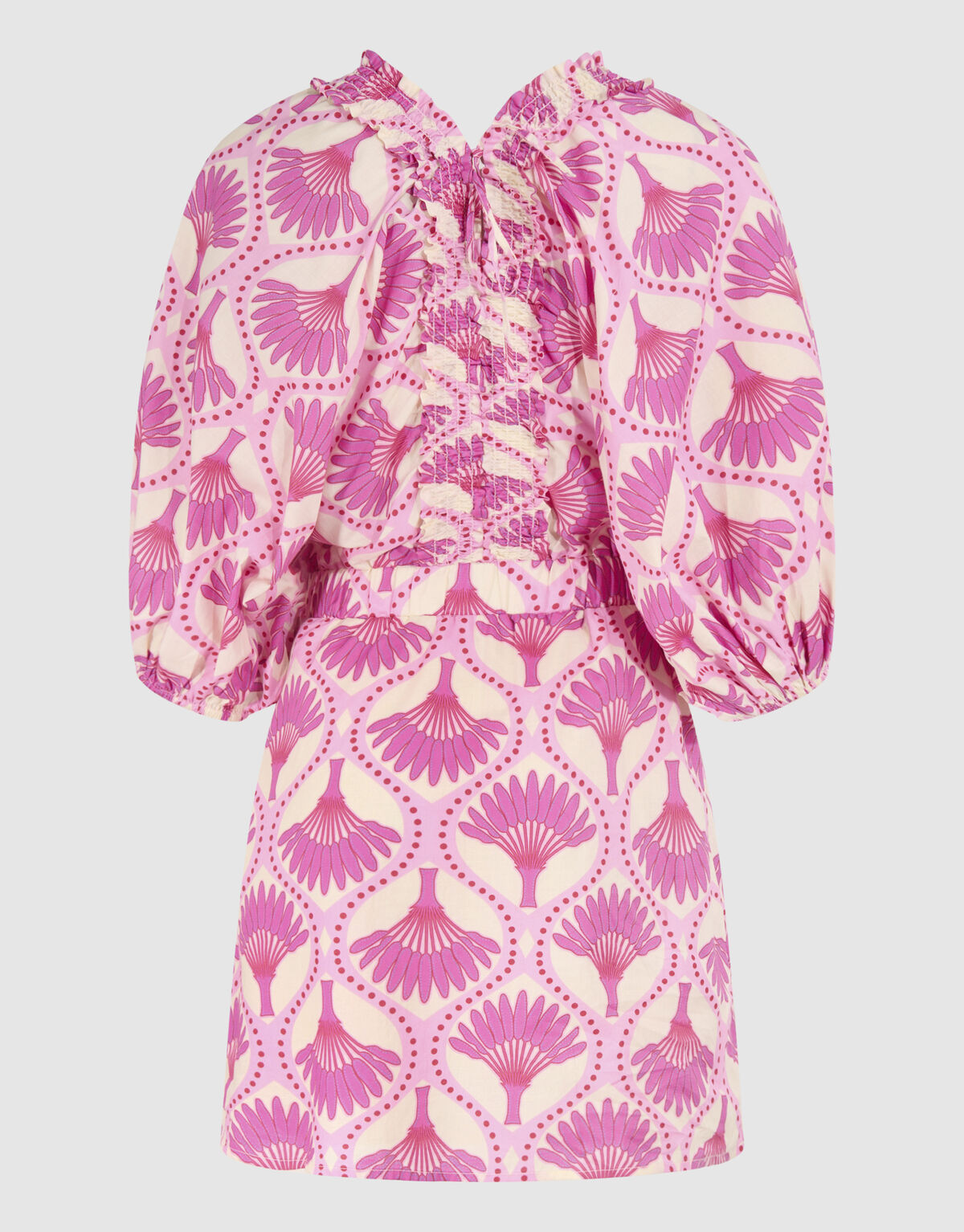 Printed Mini Jurk Roze SHOEBY WOMEN