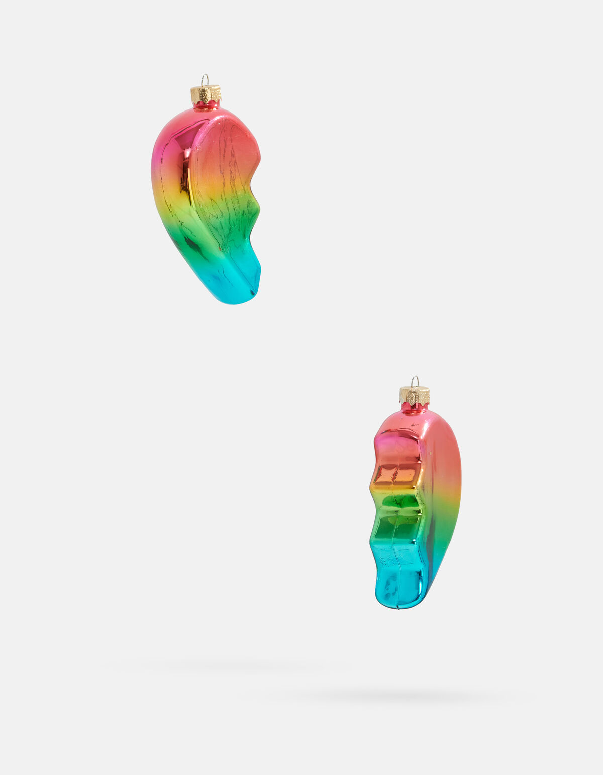 Gebroken Hart Kerstbal By Fred SHOEBY ACCESSOIRES