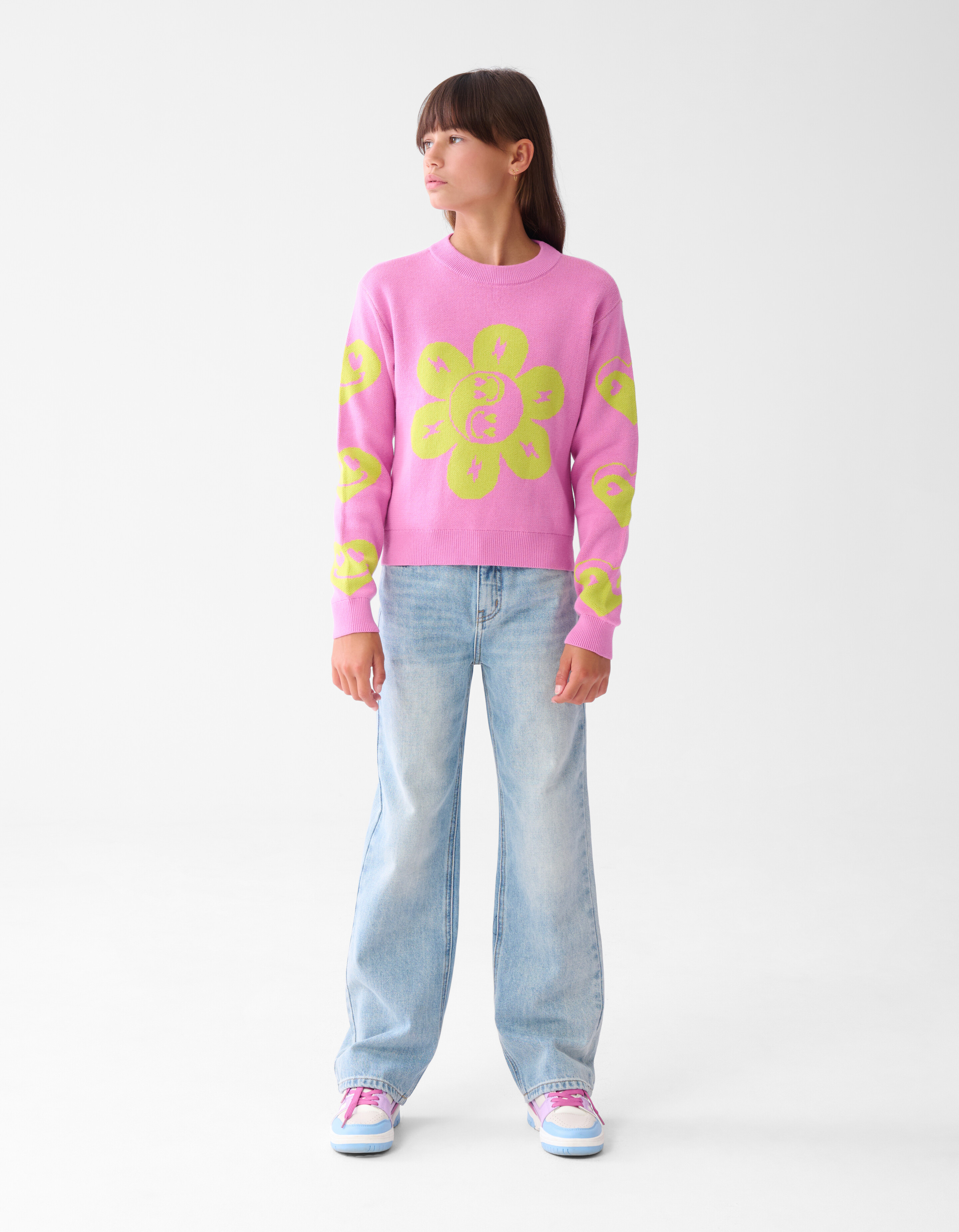 Printed Trui Roze SHOEBY GIRLS