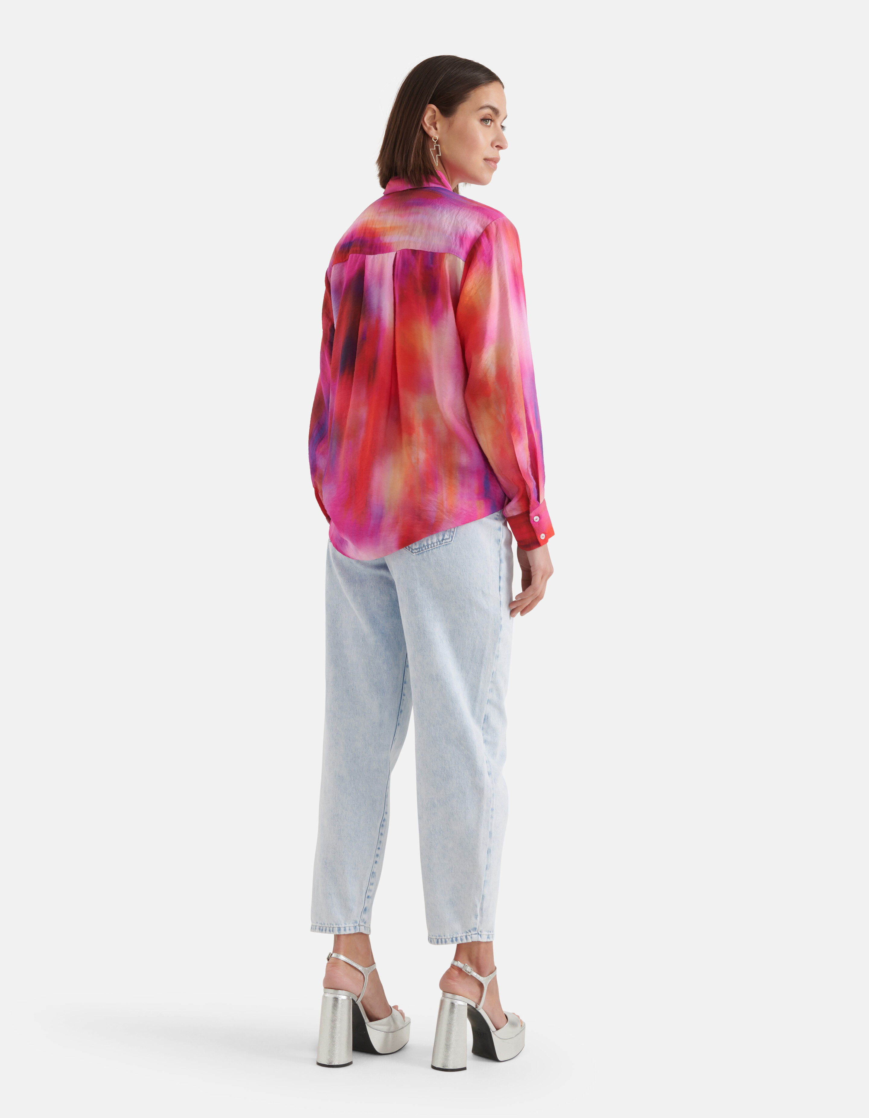 Gekleurde Tie Dye Blouse SHOEBY WOMEN