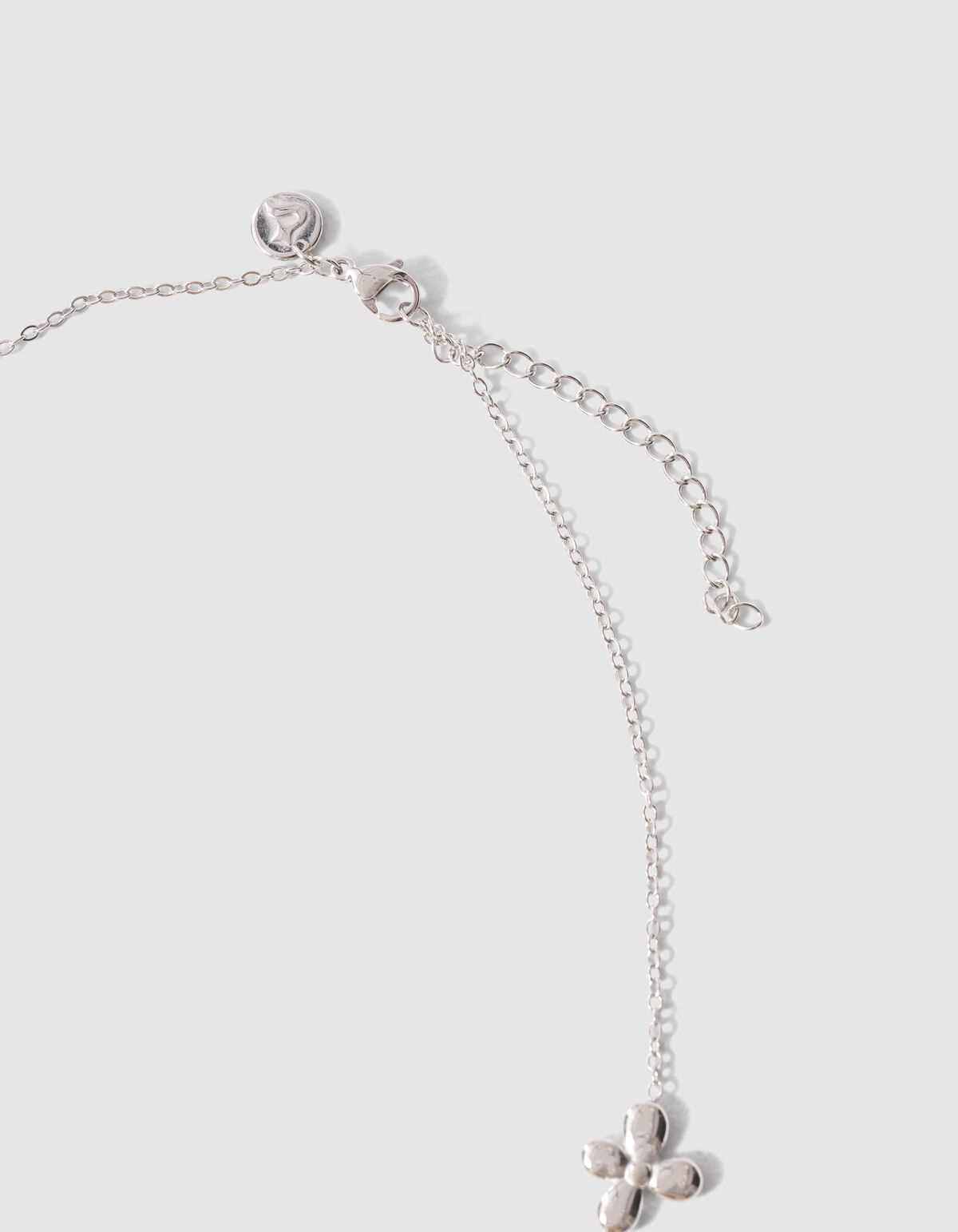 Small Flower Ketting Zilver SHOEBY ACCESSOIRES