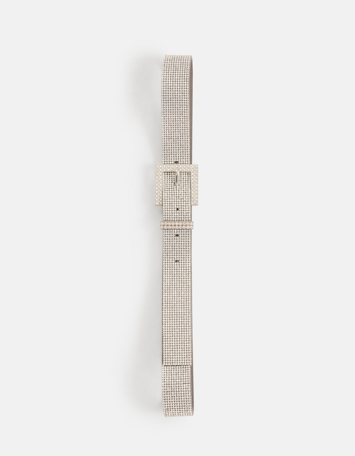 Strass Riem Zilver SHOEBY ACCESSOIRES