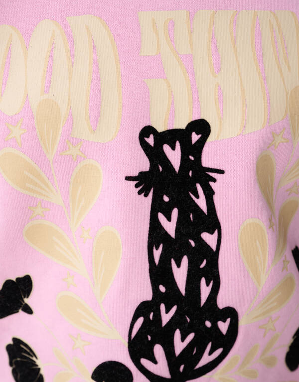 Good Things Artwork Sweater Lichtroze SHOEBY GIRLS