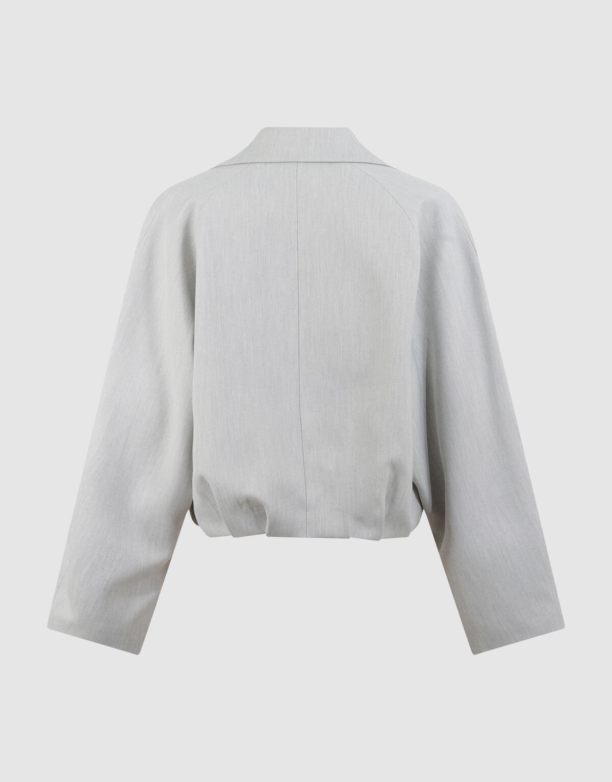 Cropped Blazer Lichtgrijs By Mieke SHOEBY WOMEN