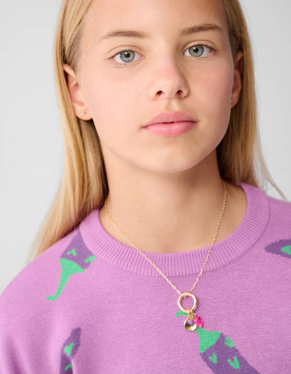 Peper Artwork Trui Roze SHOEBY GIRLS