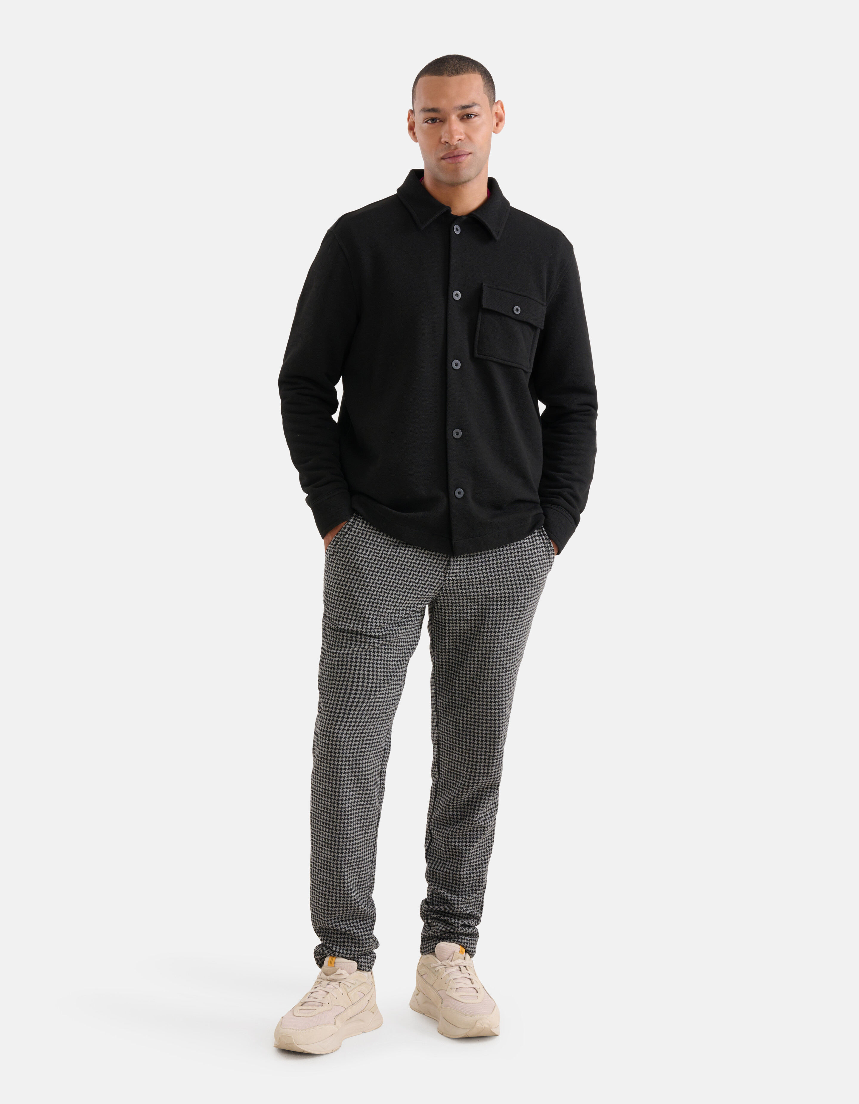 Overshirt Zwart SHOEBY MEN