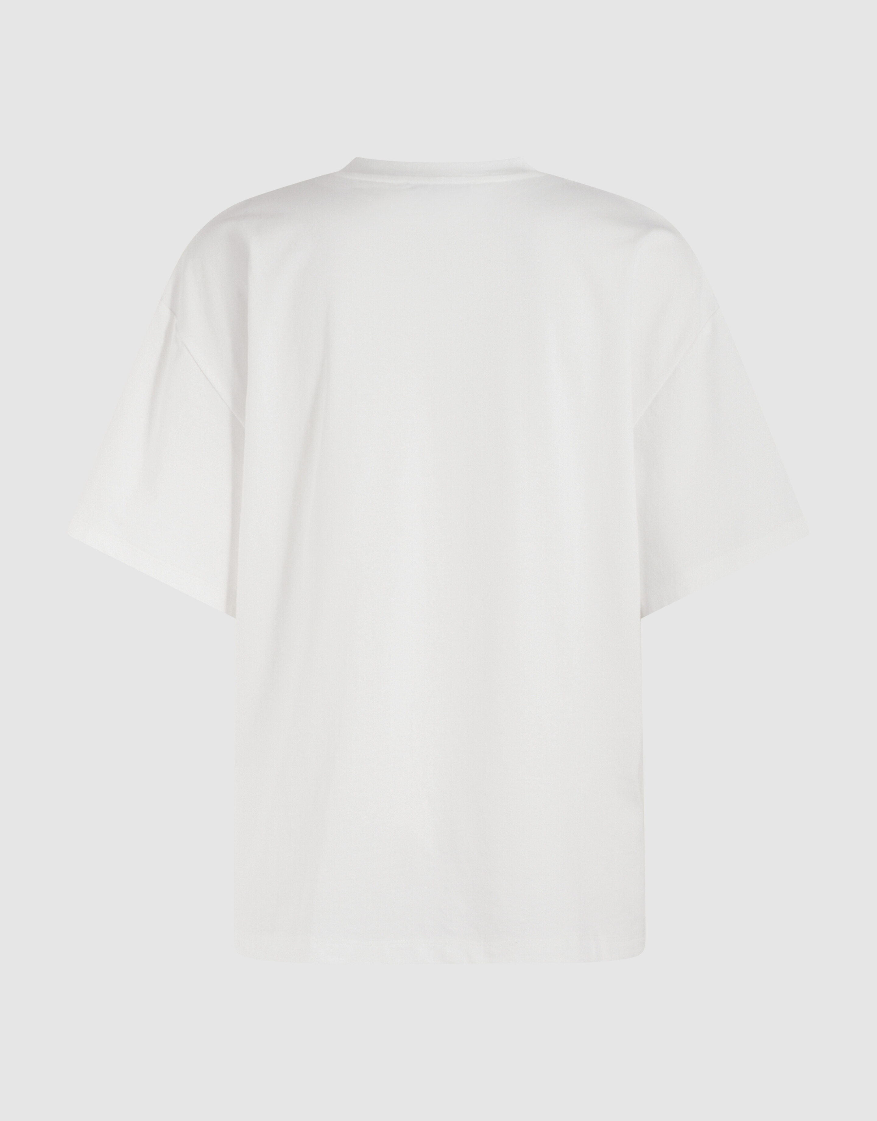 Oversized Flower T-shirt Wit By Lizzy SHOEBY WOMEN