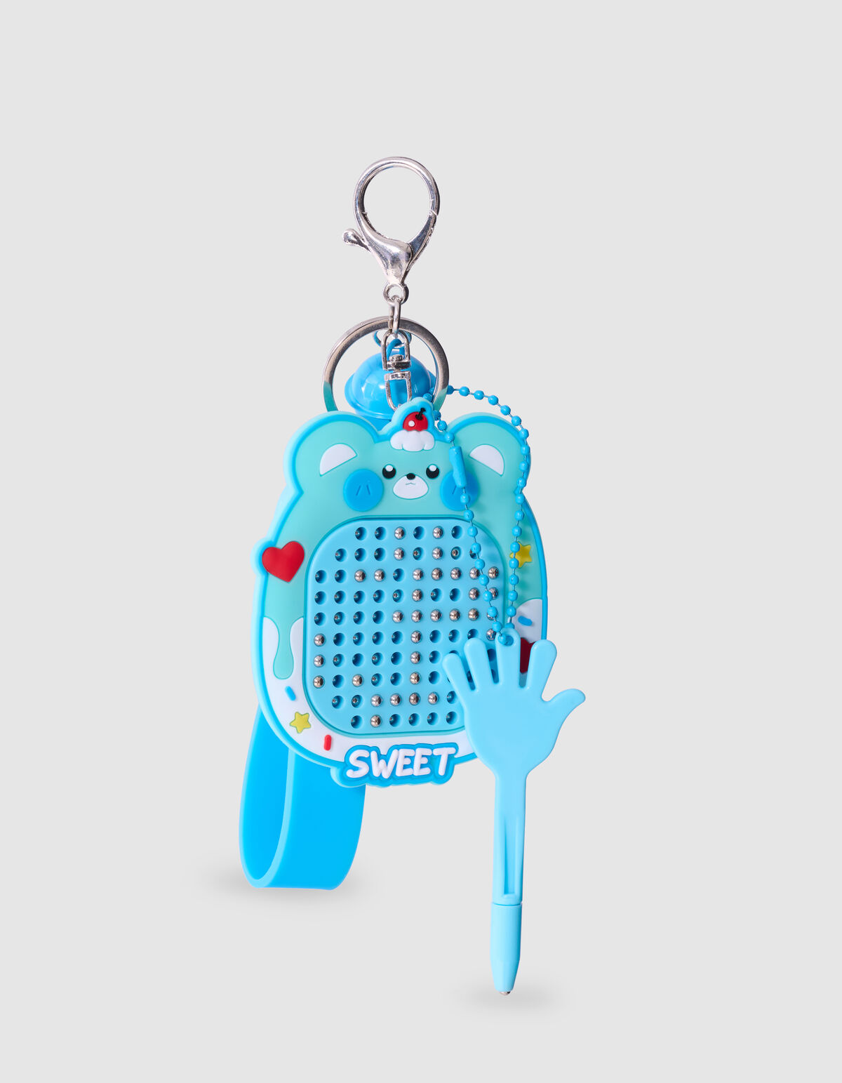 Bear Magneet Sleutelhanger Blauw SHOEBY ACCESSOIRES