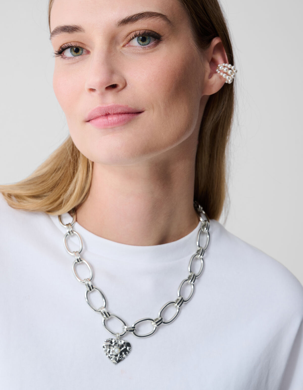 Oversized T-shirt Wit SHOEBY WOMEN