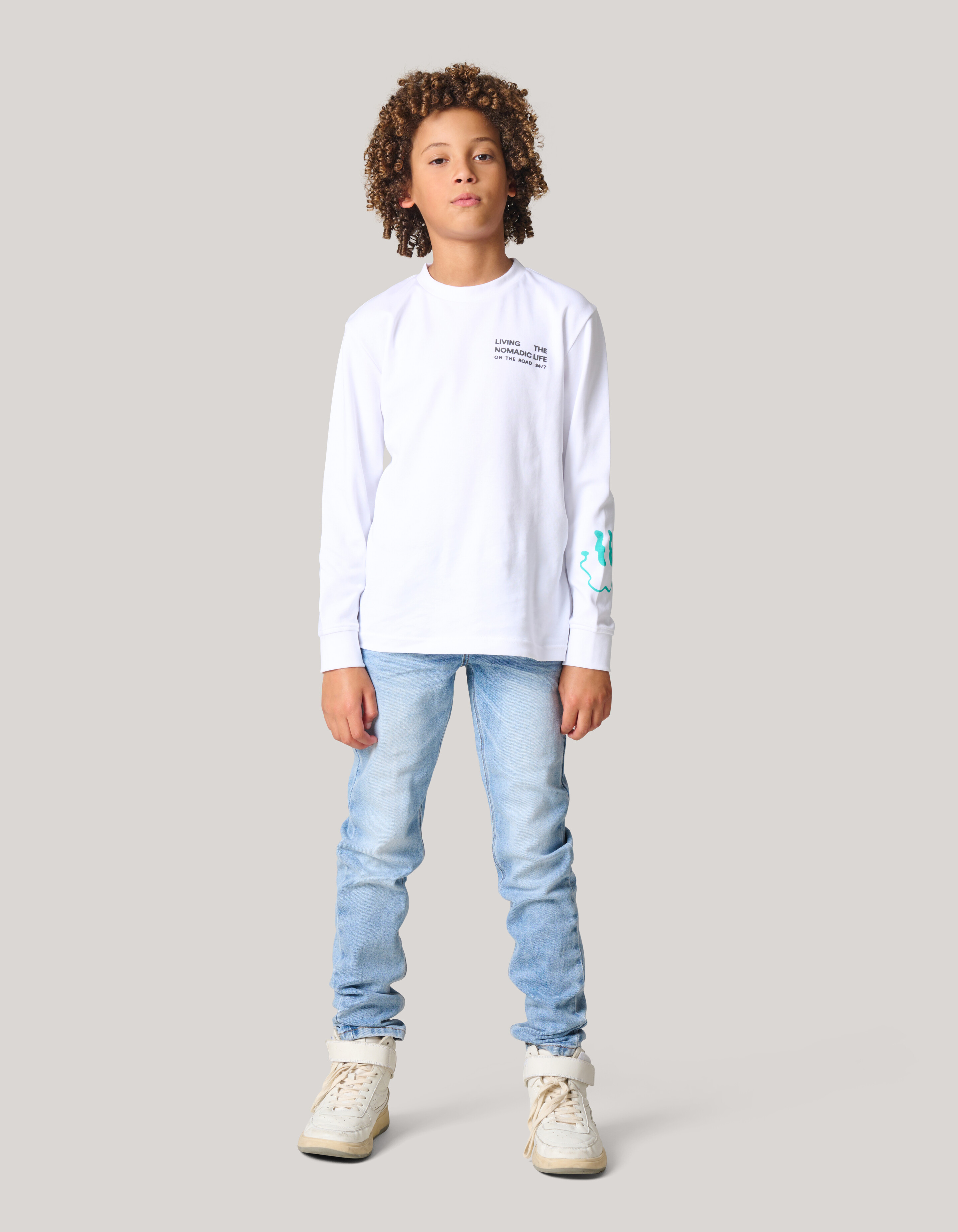 Regular Fit Jeans Lichtblauw SHOEBY BOYS