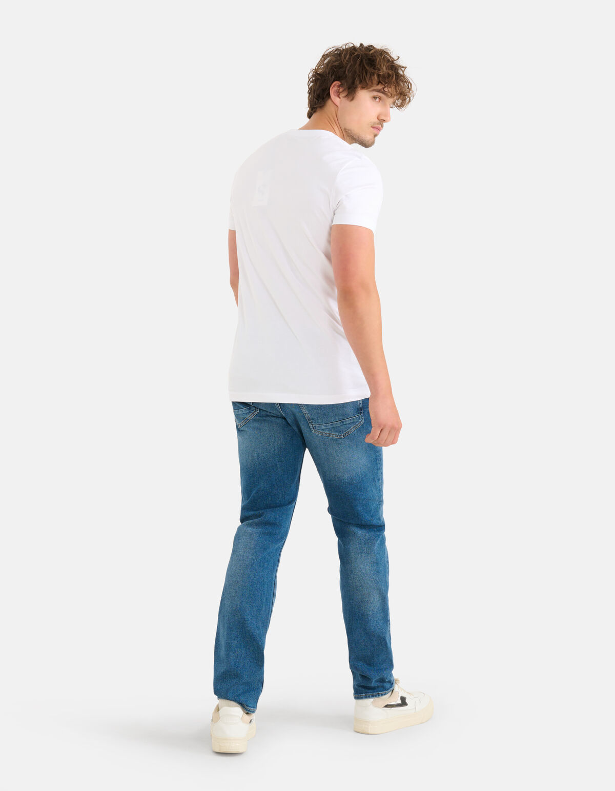Basis T-shirt Wit Refill
