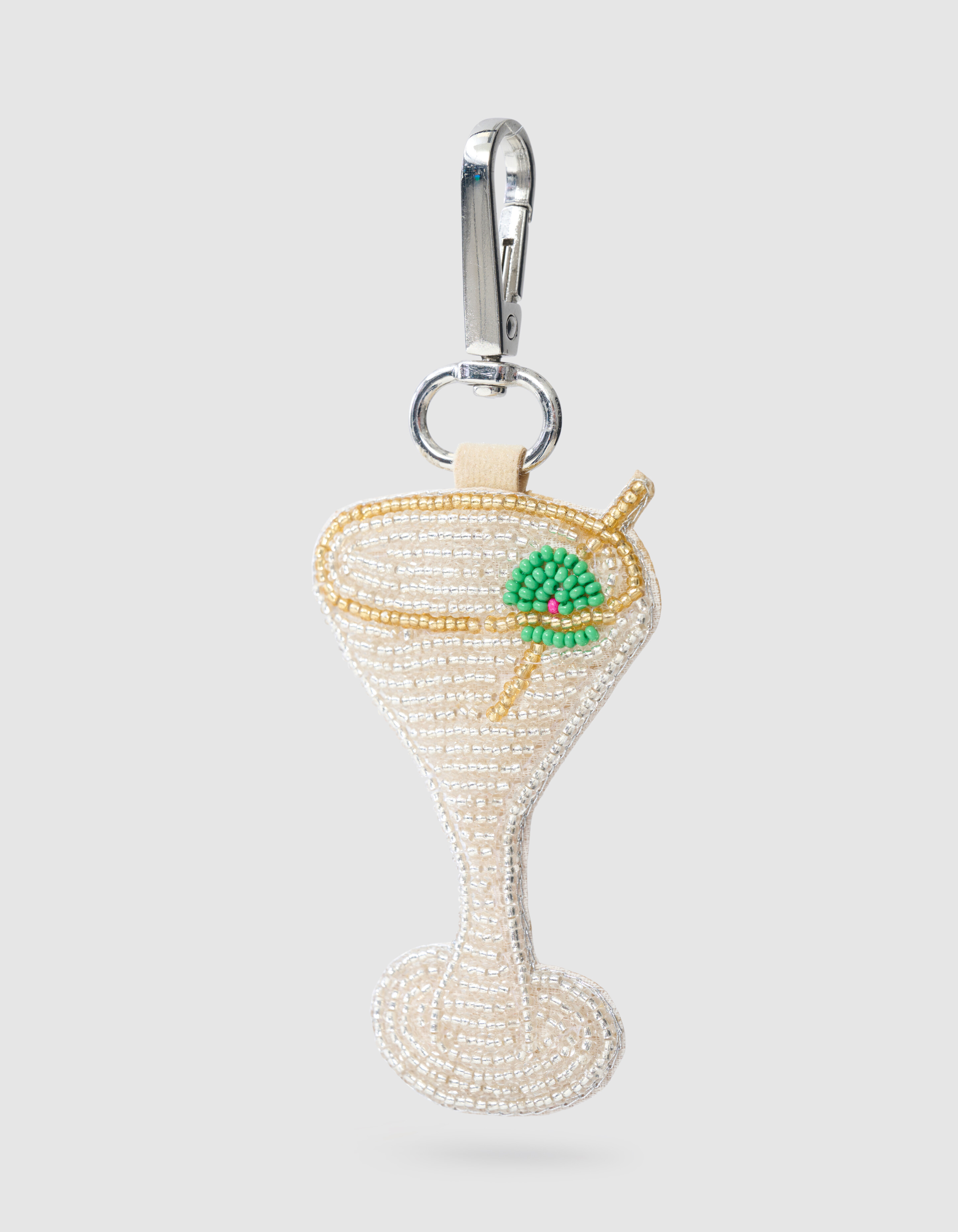 Beaded Cocktail Bagcharm Zilver SHOEBY ACCESSOIRES