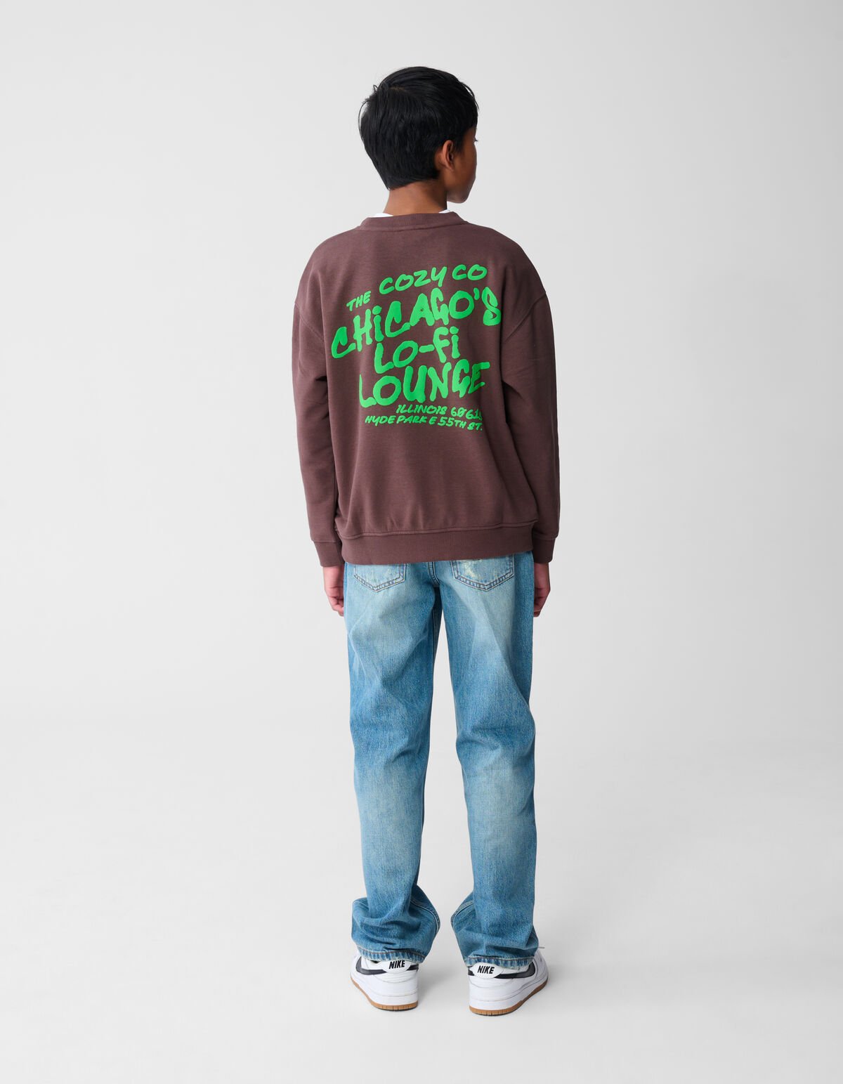 Chicago Artwork Sweater Bruin SHOEBY BOYS