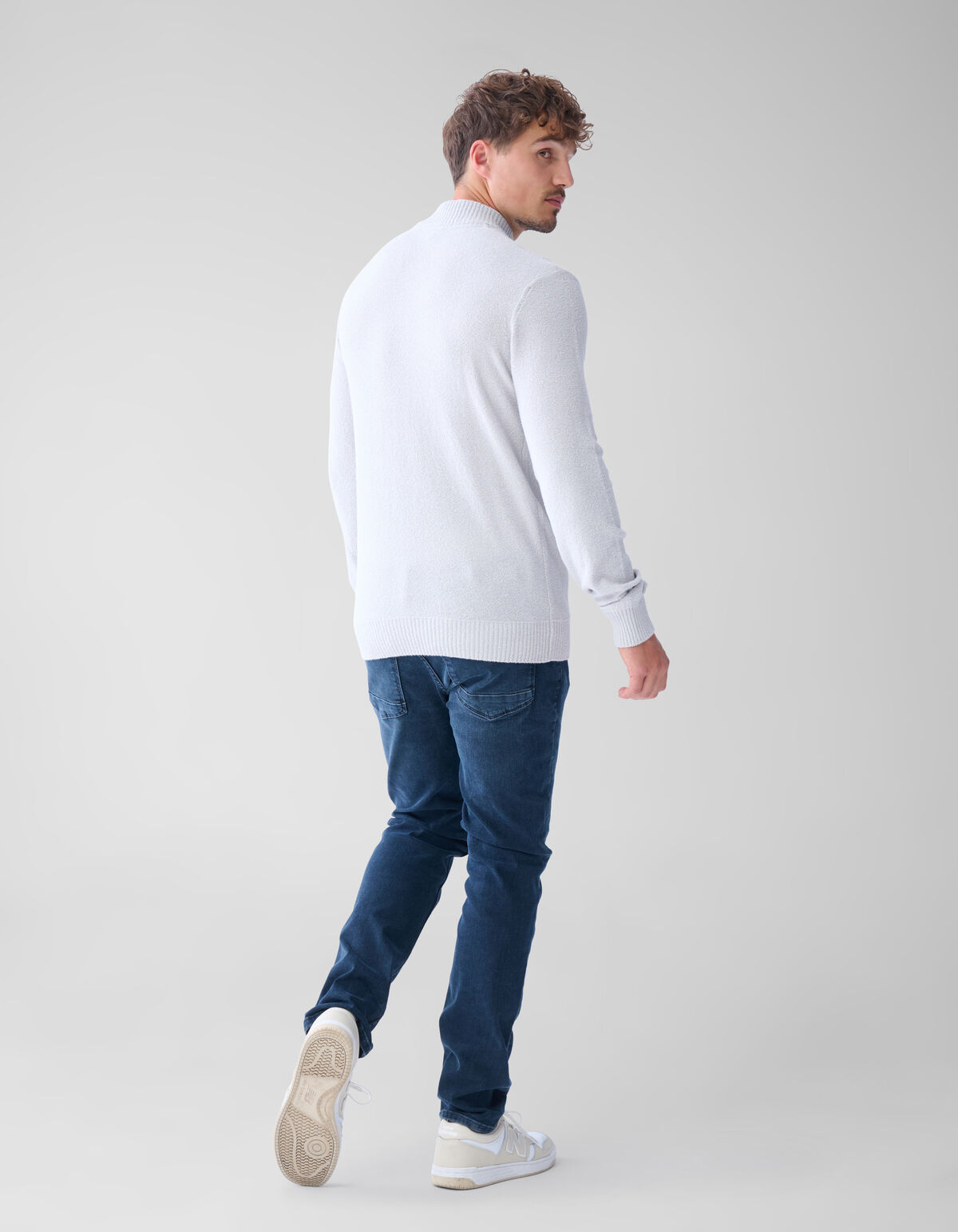 Boucle Trui Grijs SHOEBY MEN