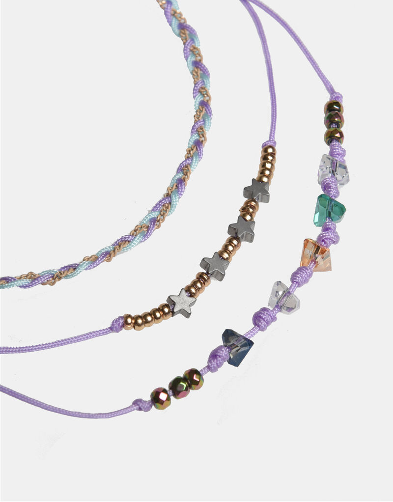 Armbanden Set Lila