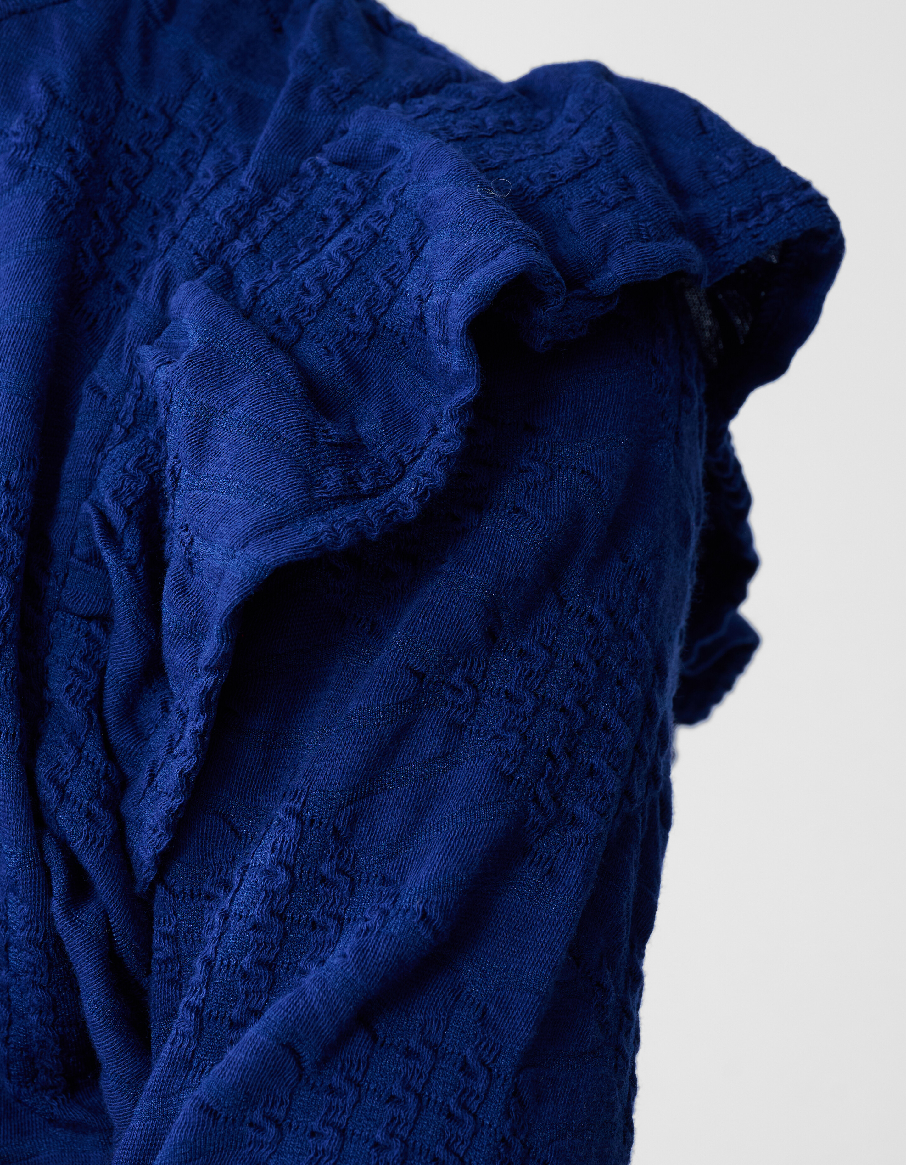 Ruffle Top Donkerblauw SHOEBY GIRLS