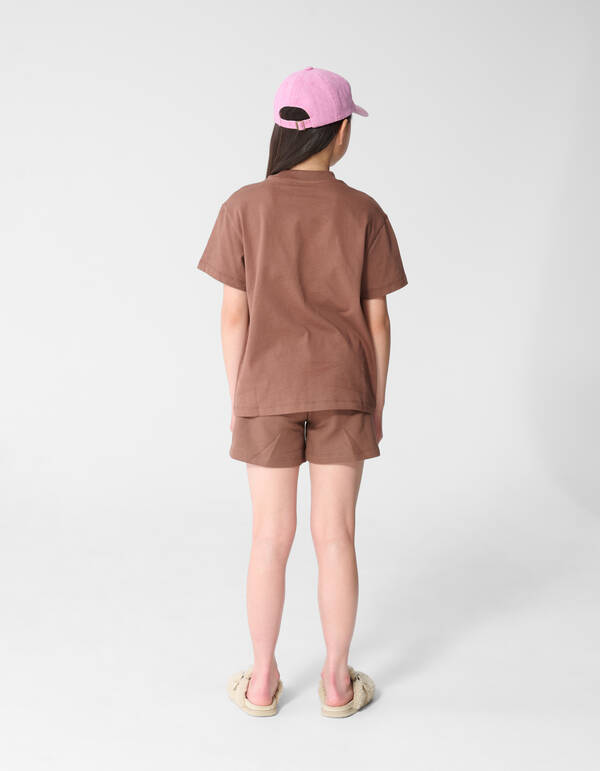 Washed Strawberry Short Bruin SHOEBY GIRLS