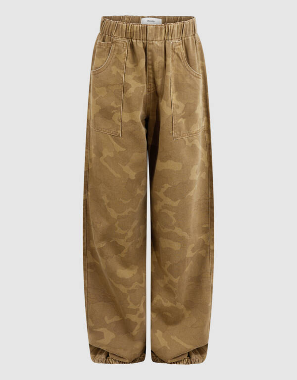 Camo Broek Groen SHOEBY GIRLS