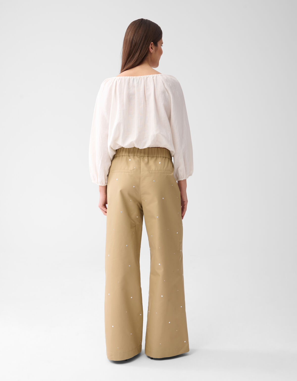 Linnen Blouse Wit By Mieke SHOEBY WOMEN