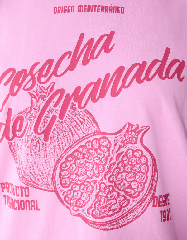 Granada Artwork T-shirt Roze SHOEBY WOMEN