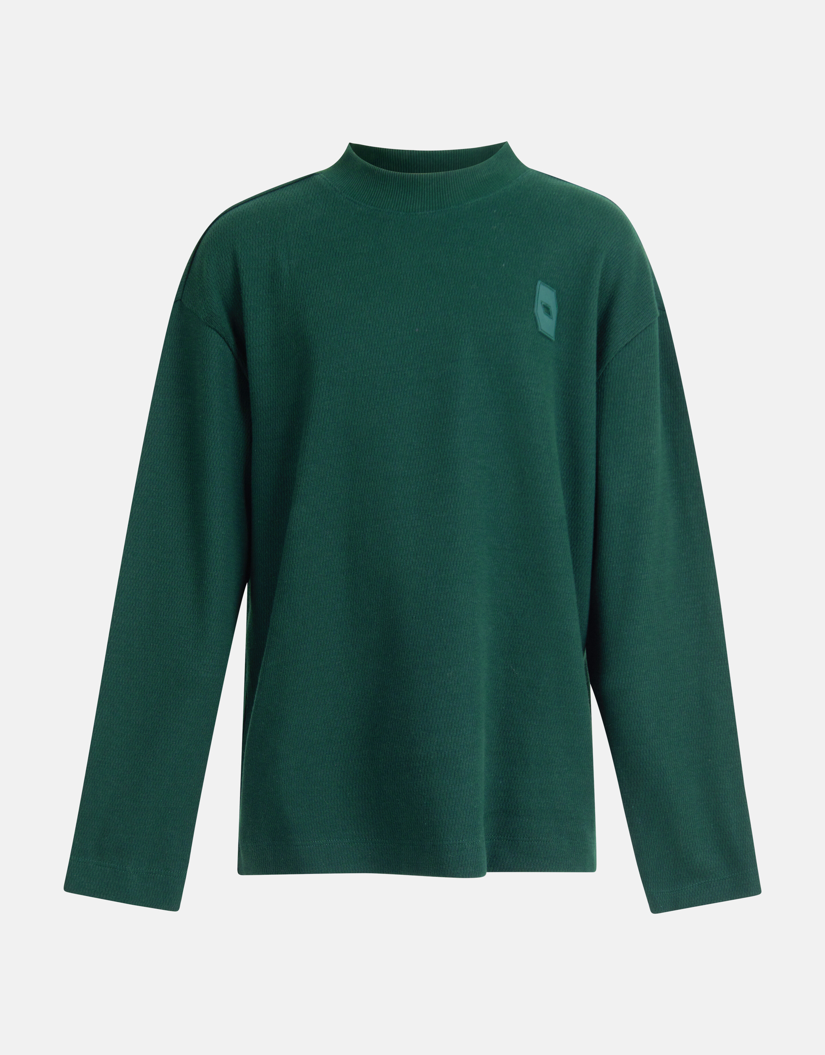 Structuur Longsleeve Donkergroen SHOEBY BOYS