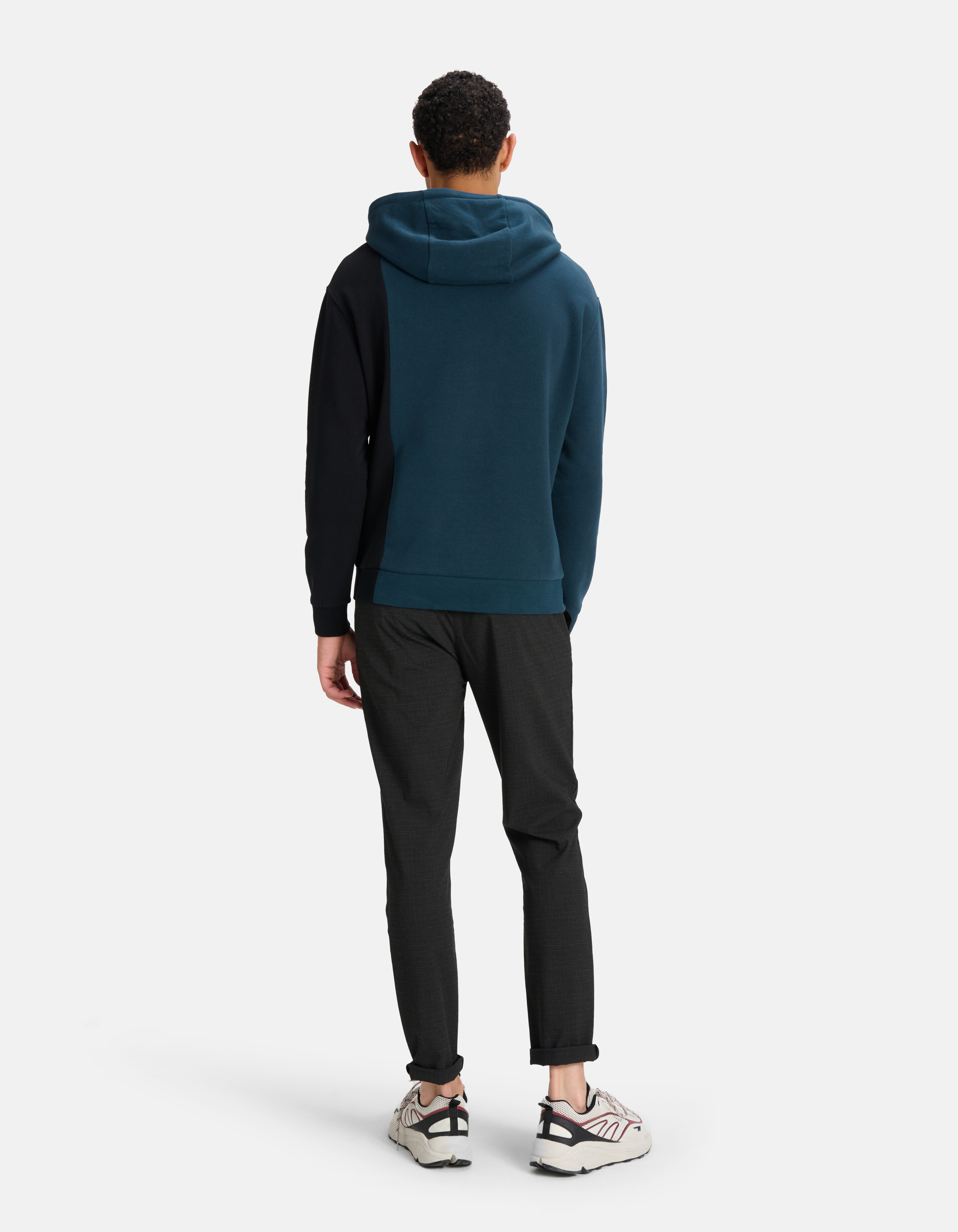 Geruite Pantalon Donkergrijs SHOEBY MEN