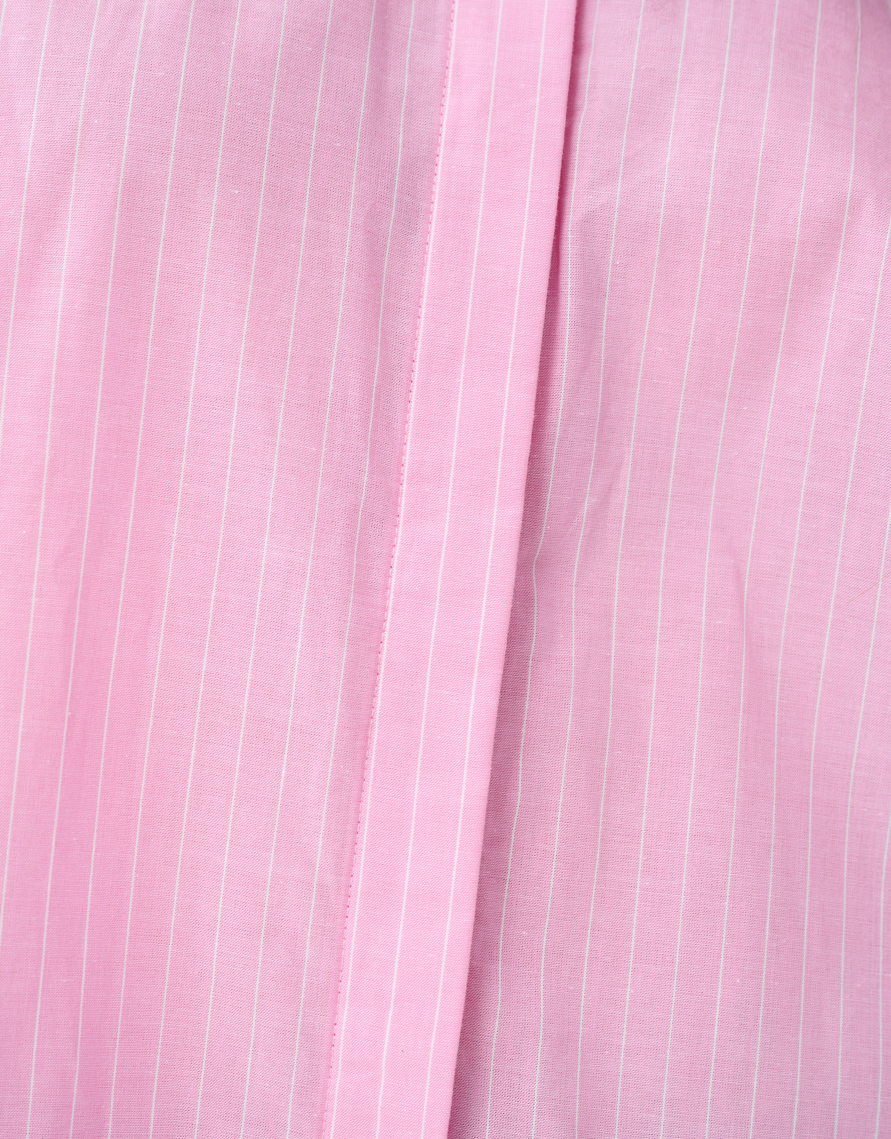 Pinstripe Poplin Blouse Roze SHOEBY WOMEN