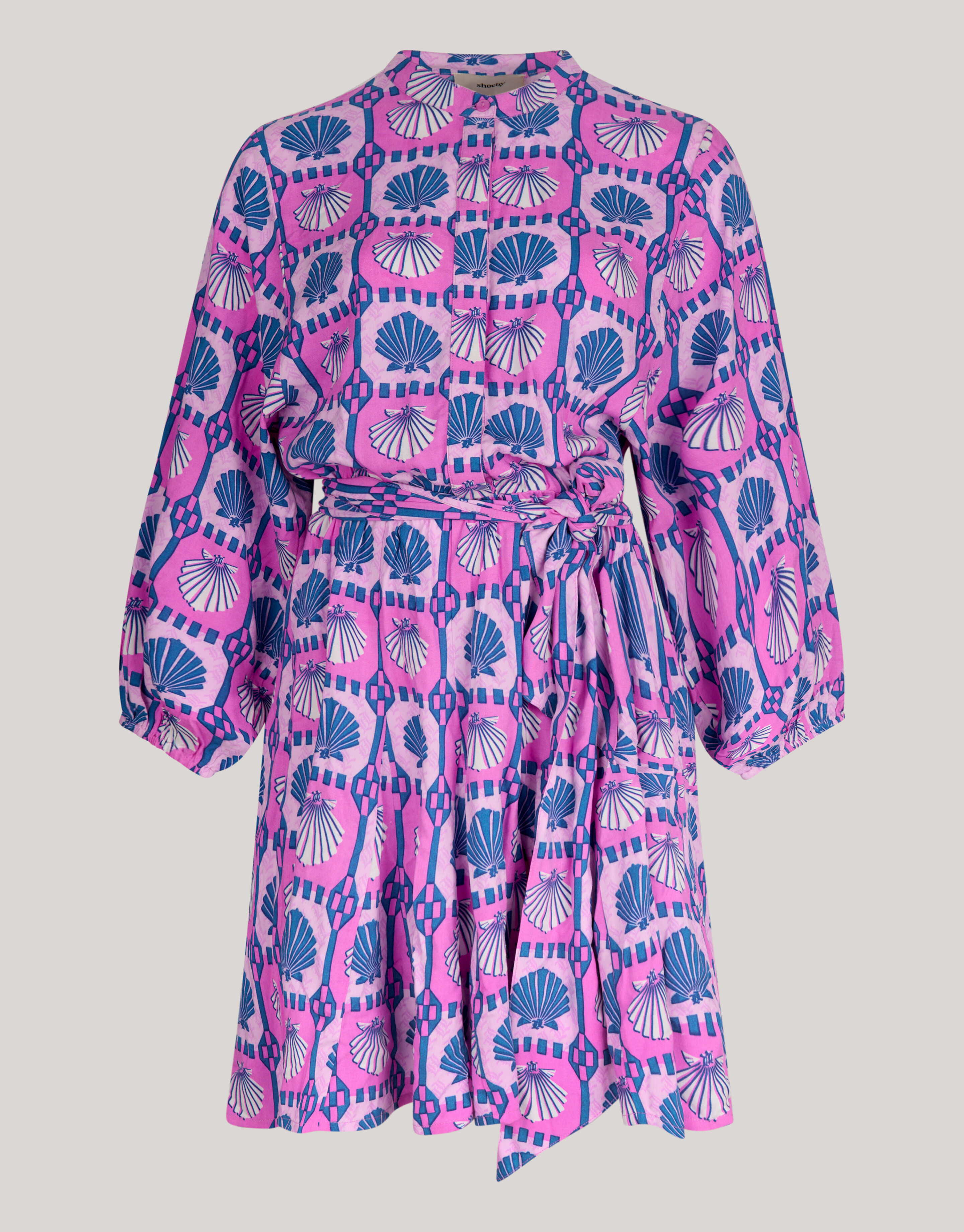 Printed Mini Jurk Roze SHOEBY WOMEN