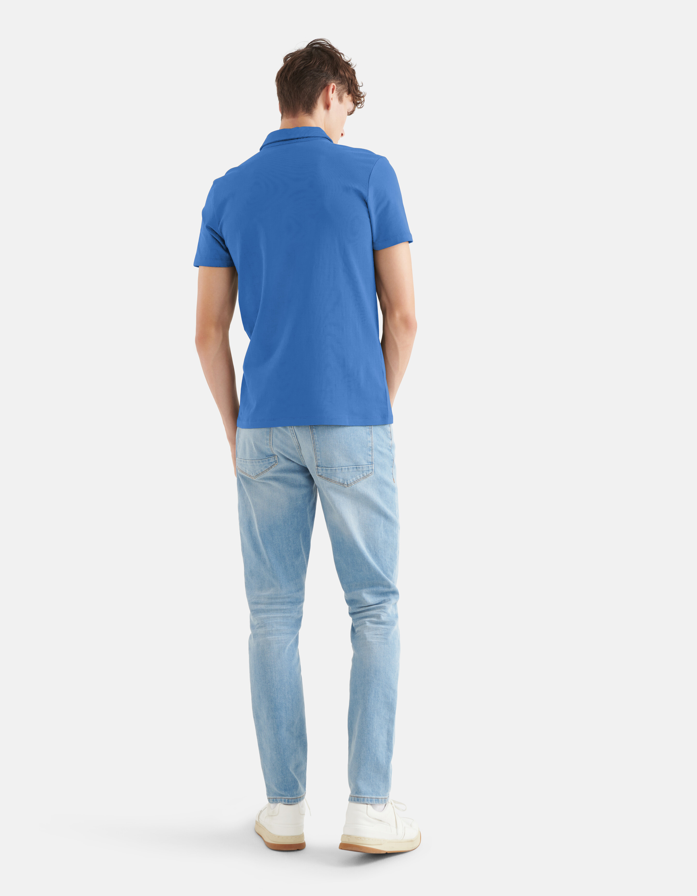 Jersey Polo Blauw SHOEBY MEN