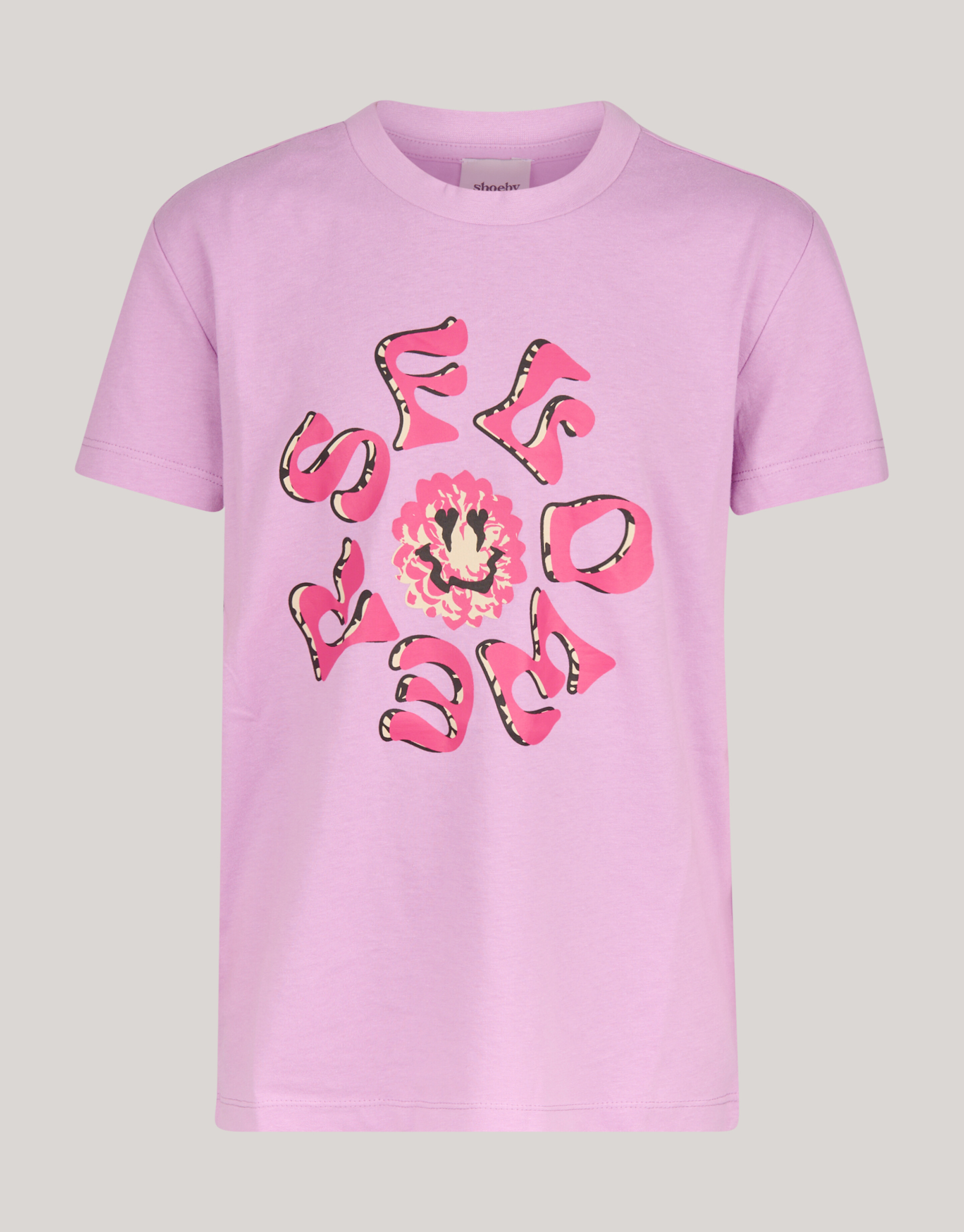 Artwork T-shirt Lichtpaars SHOEBY GIRLS