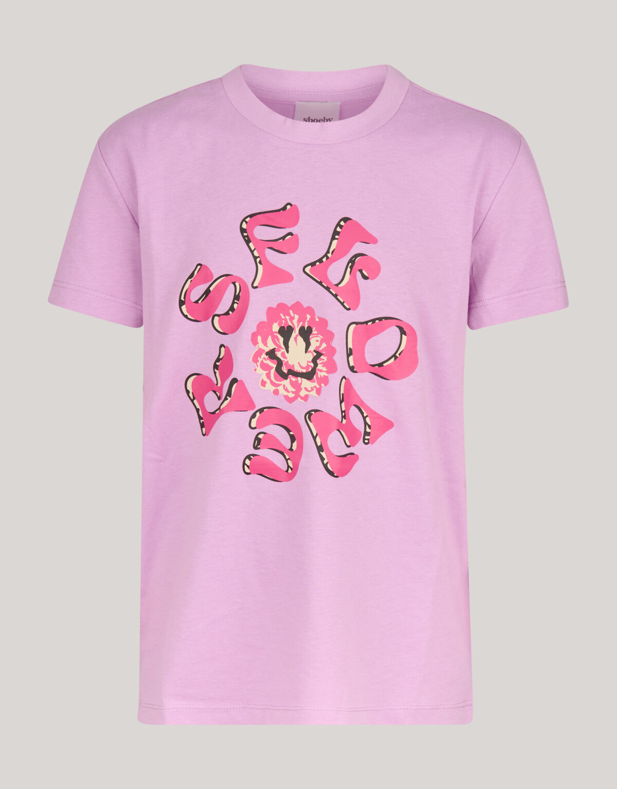 Artwork T-shirt Lichtpaars SHOEBY GIRLS