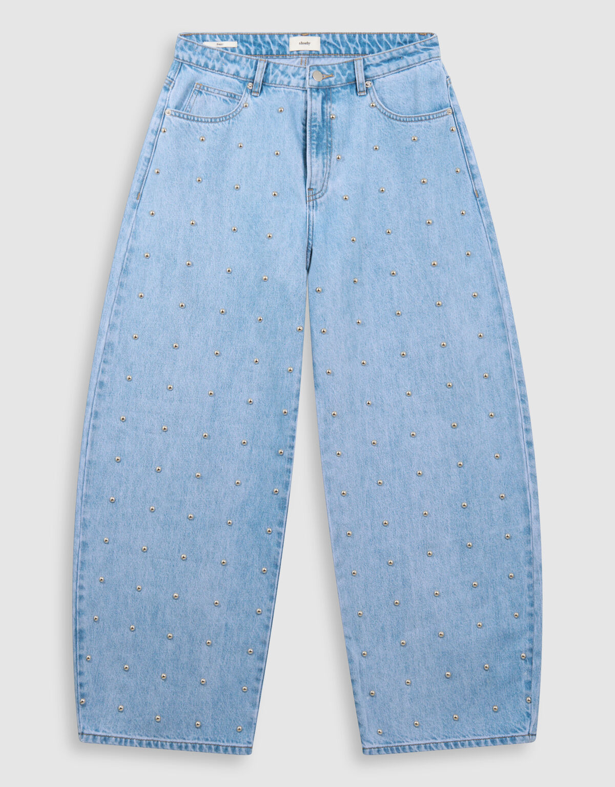 Stud Baggy Fit Jeans Bleached SHOEBY WOMEN