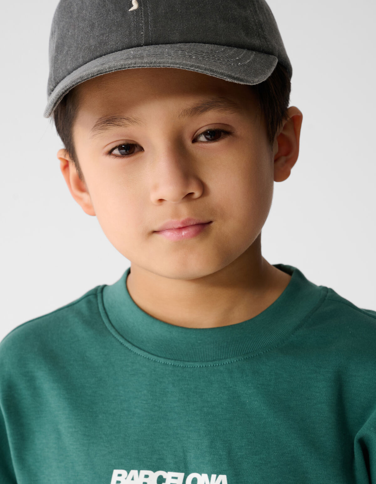 Surf Club Artwork T-shirt Donkergroen SHOEBY BOYS