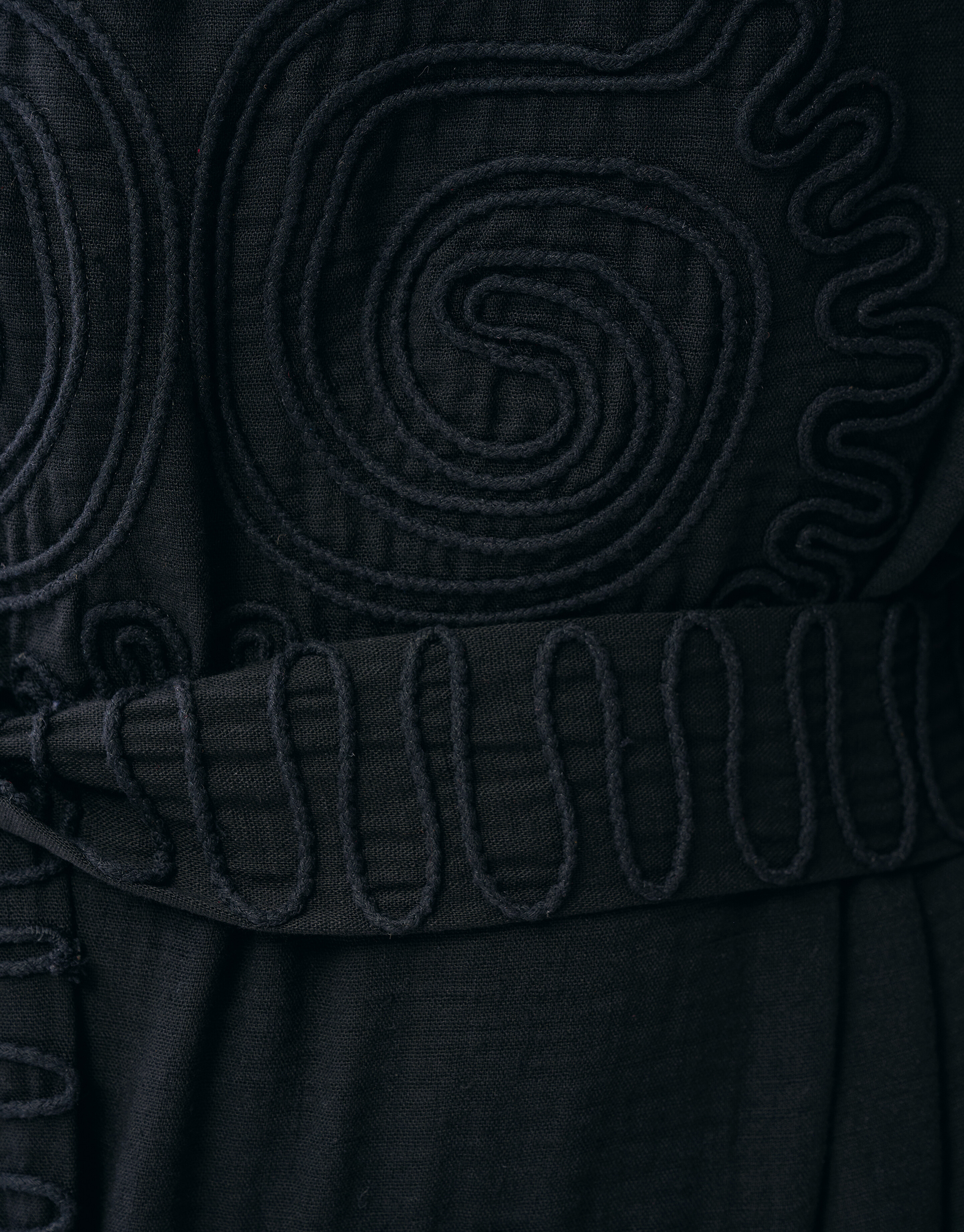Tonal Maxi Jurk Zwart By Lonneke SHOEBY WOMEN