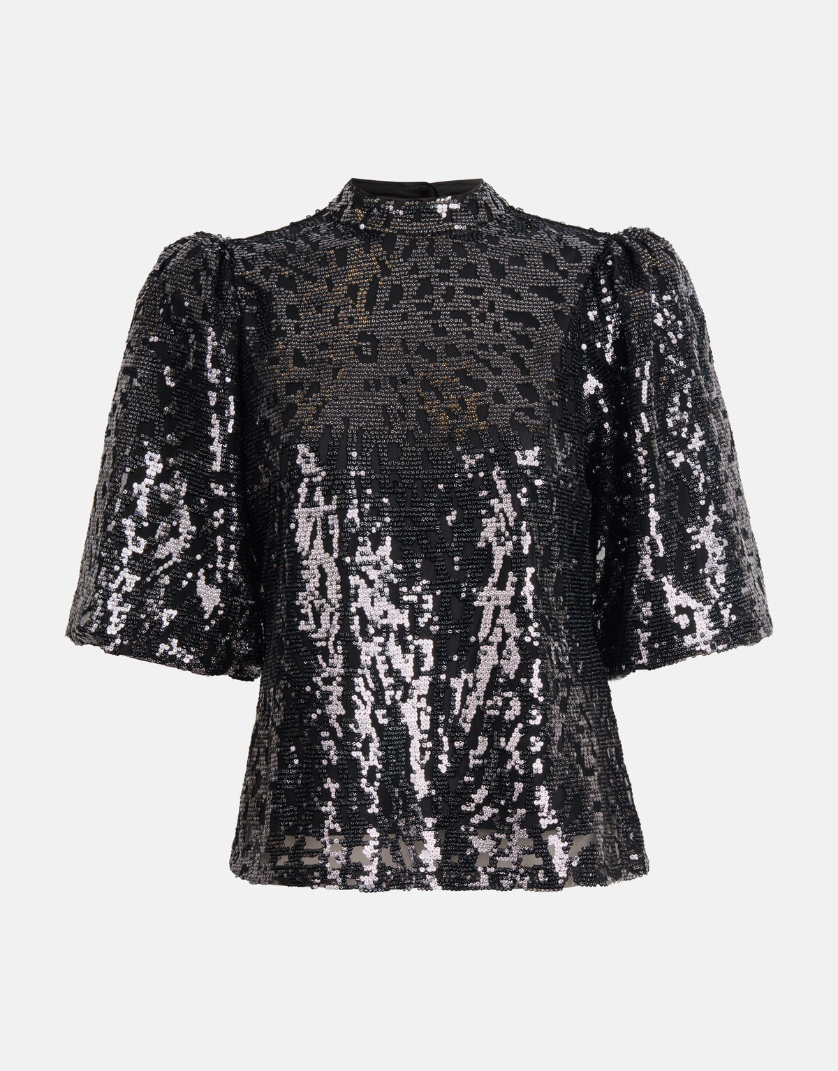 Pailletten Top Zwart By Fred SHOEBY WOMEN