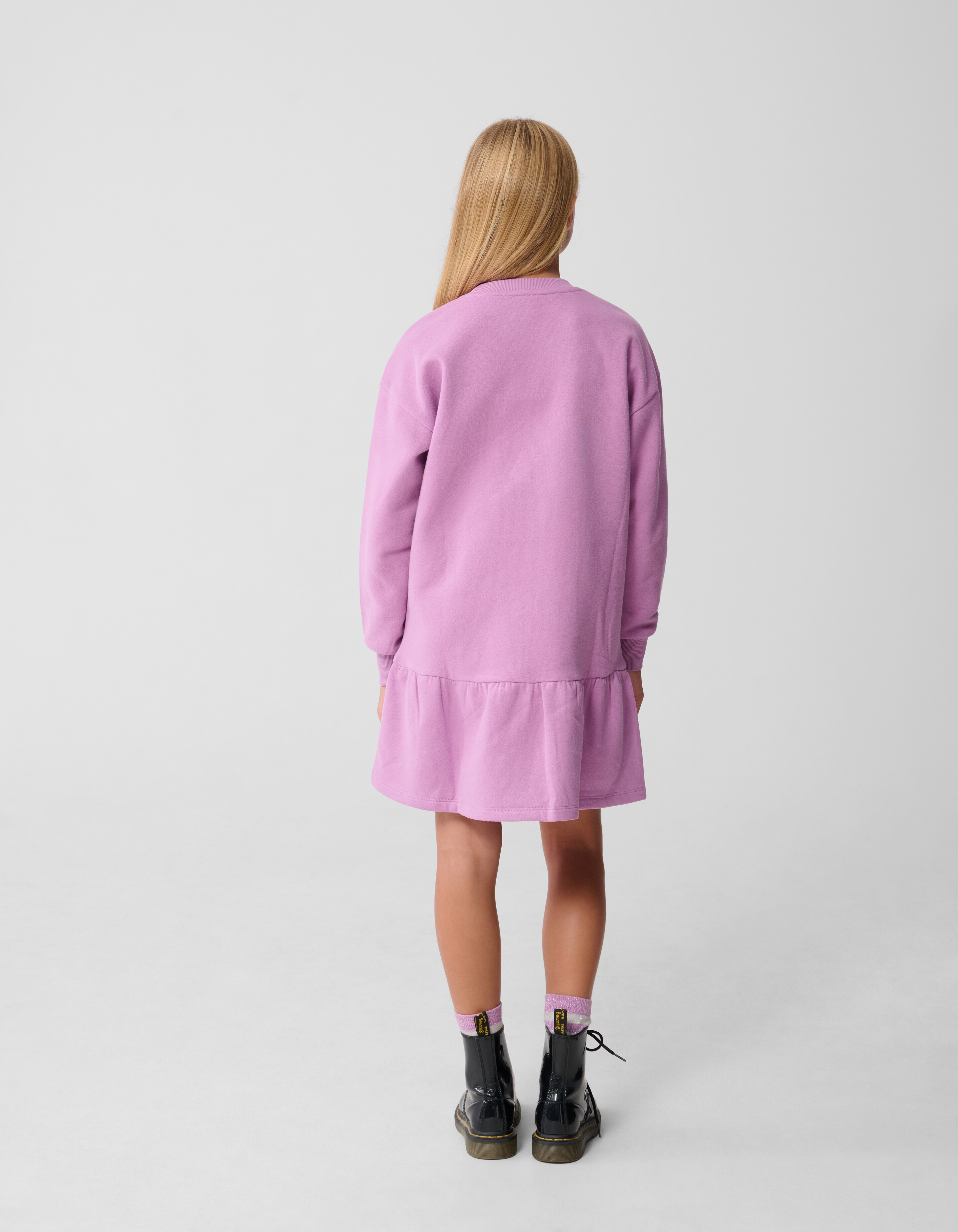 Rocky Sweat Jurk Paars SHOEBY GIRLS