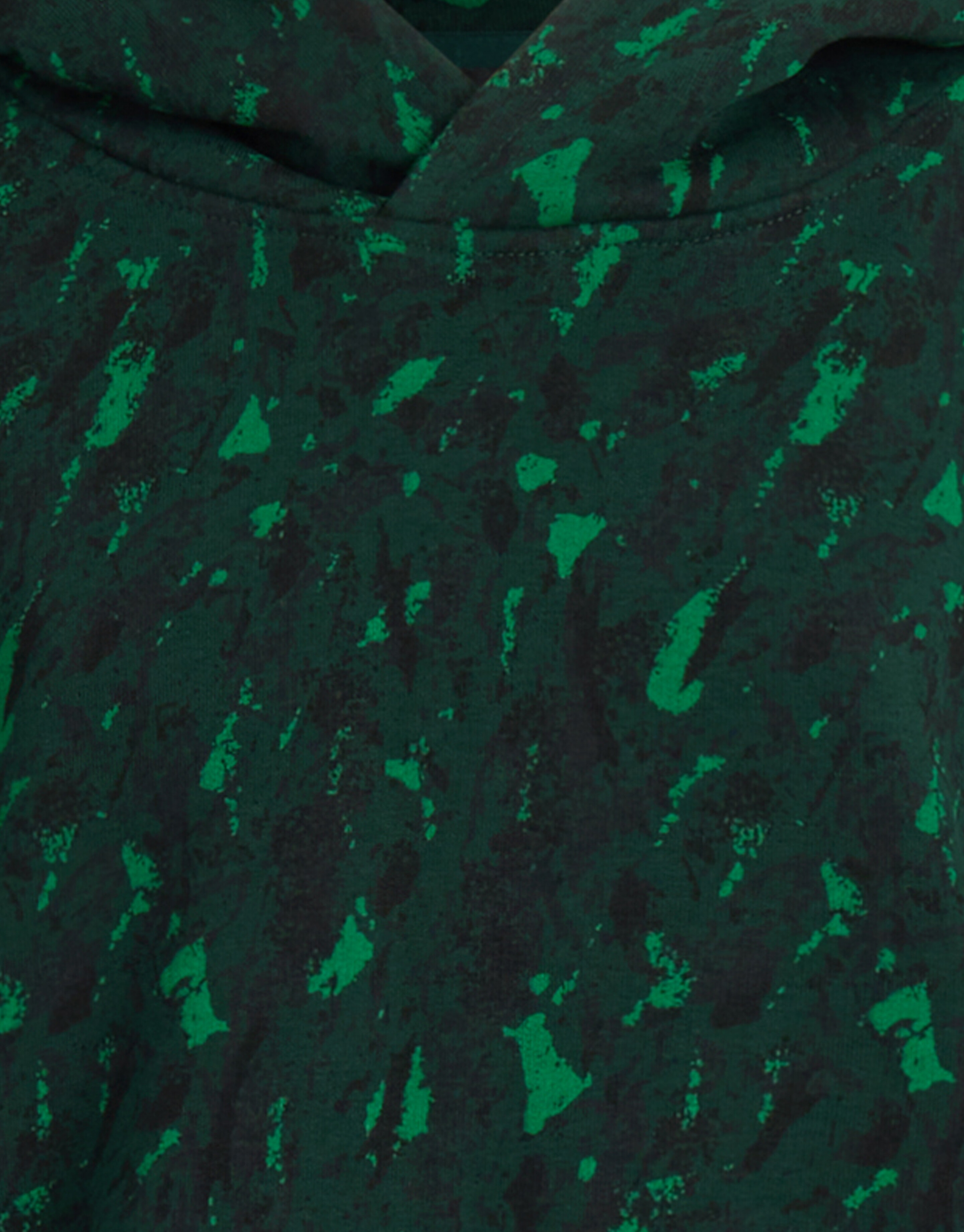 Printed Hoodie Donkergroen SHOEBY BOYS