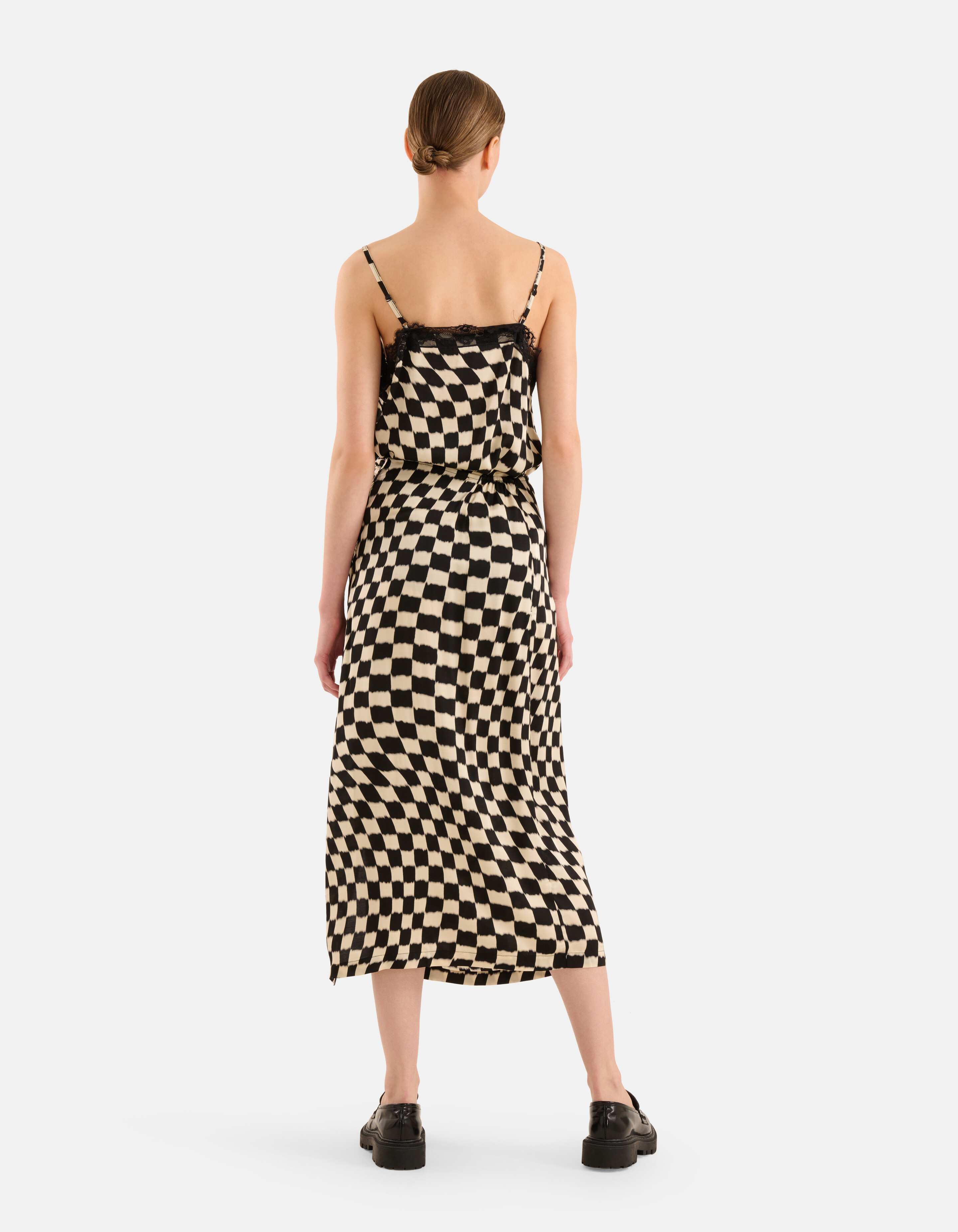Printed Singlet Zwart/Gebroken Wit SHOEBY WOMEN