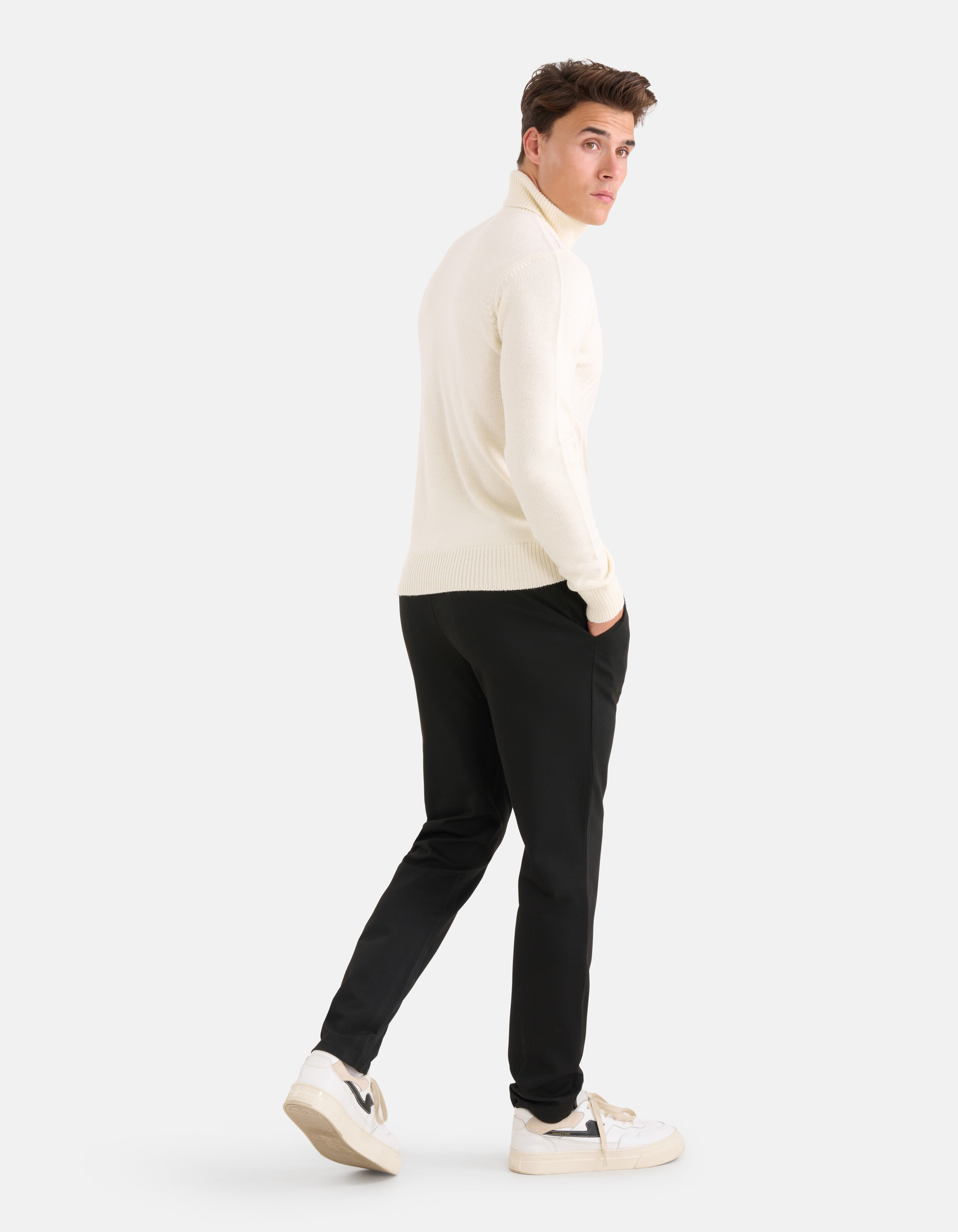 Tricot Broek Zwart SHOEBY MEN