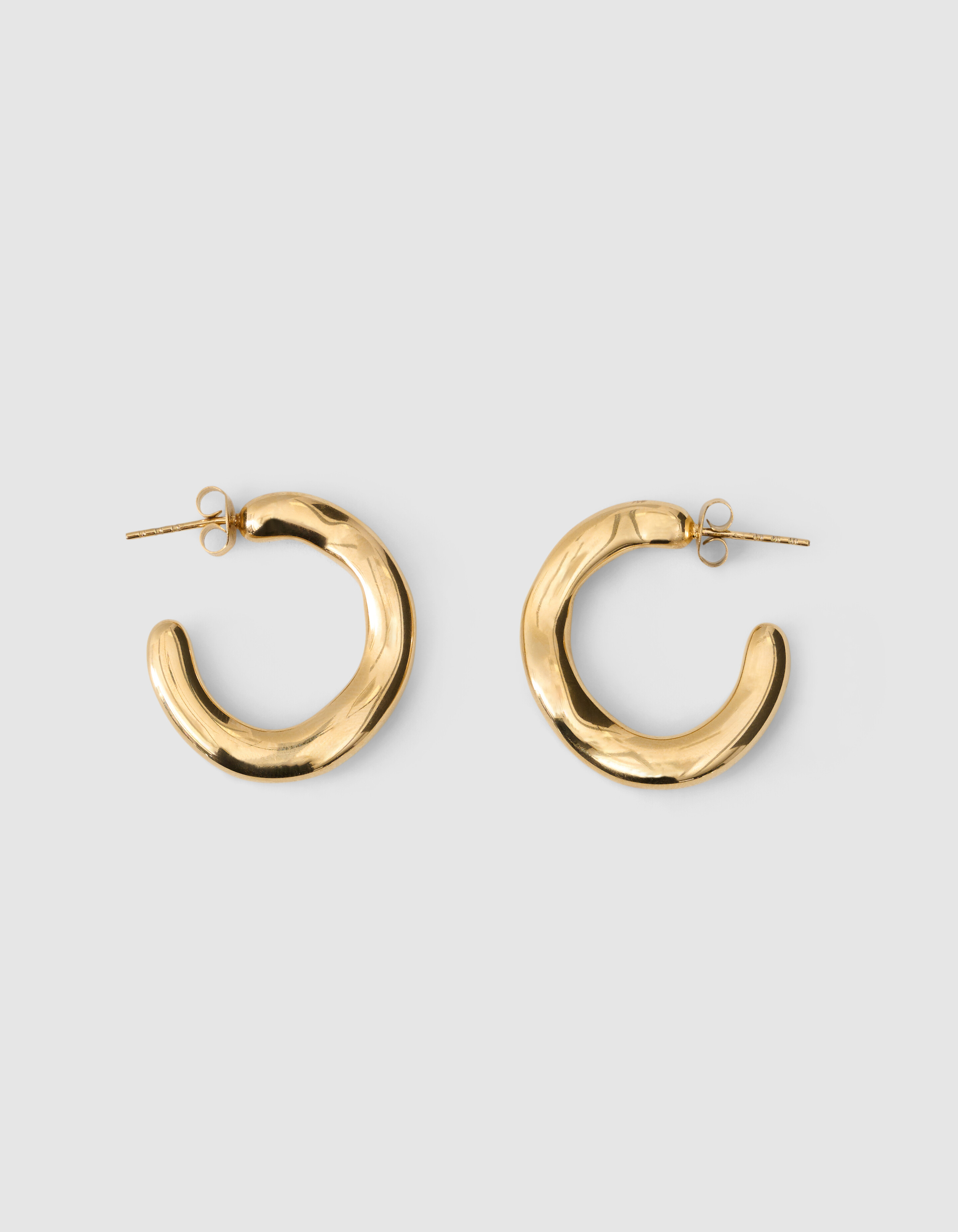 Bulky Hoop Oorbellen Goud SHOEBY ACCESSOIRES