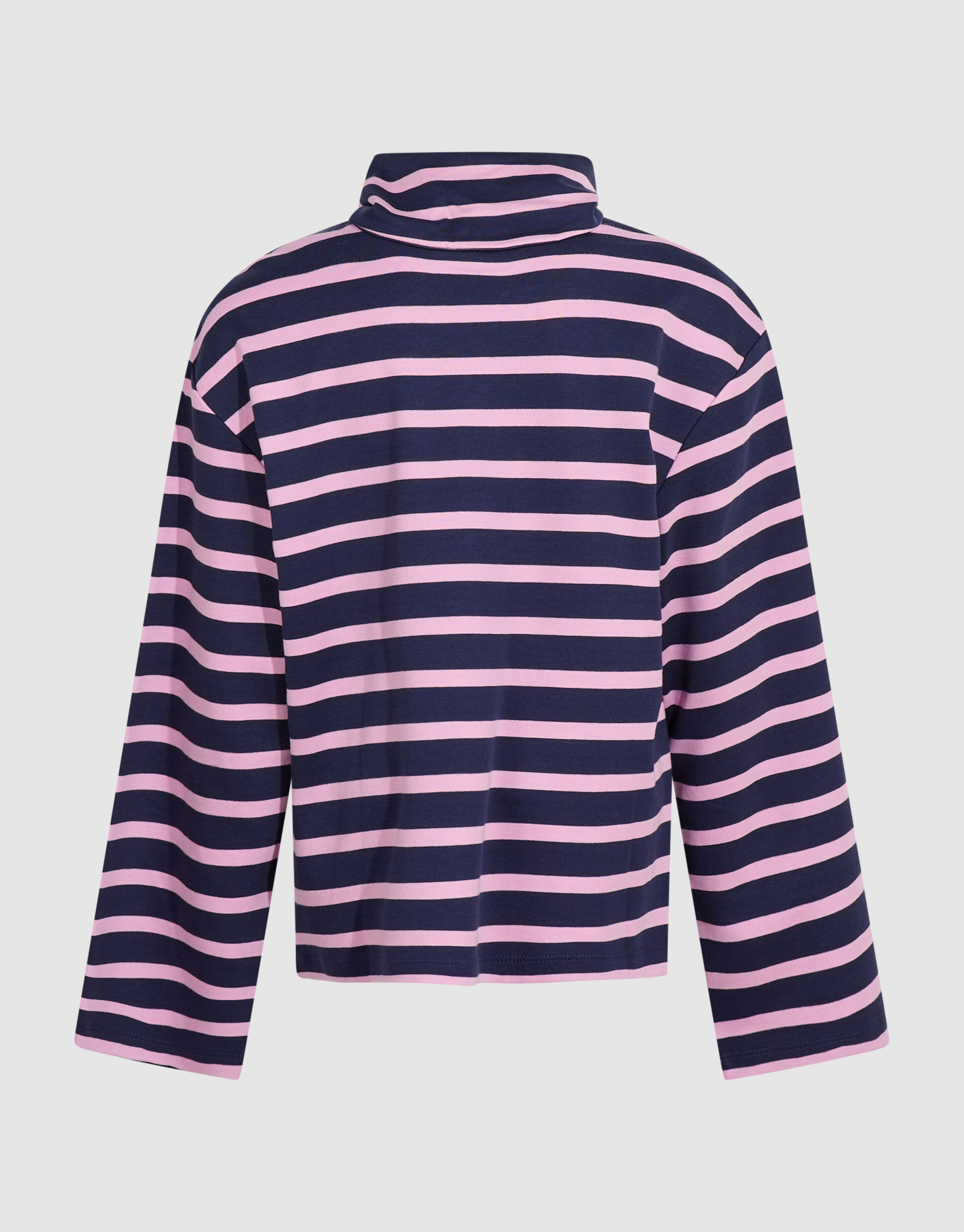 Wrap Gestreepte Longsleeve Donkerblauw SHOEBY GIRLS