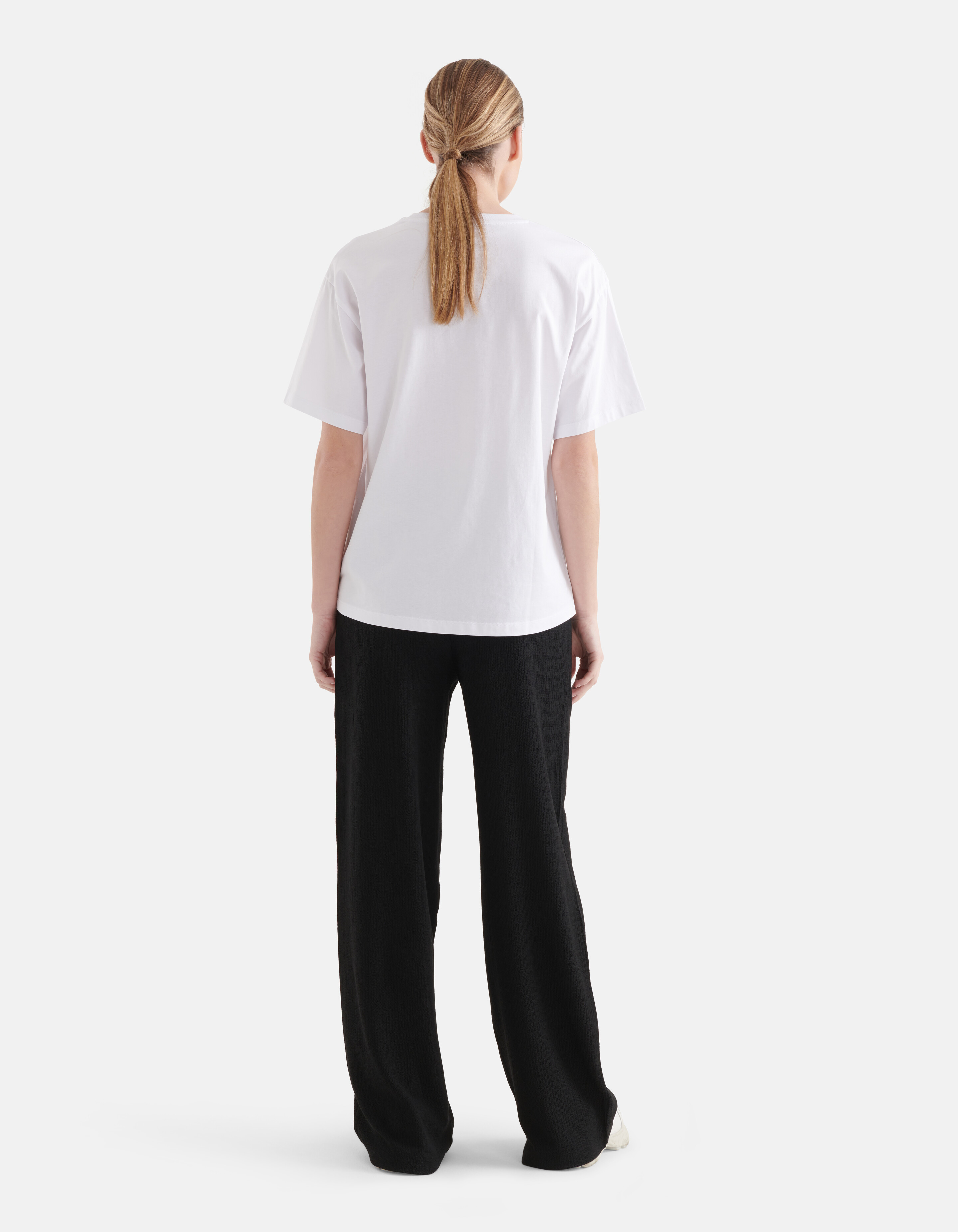 Grafisch Artwork T-shirt Wit SHOEBY WOMEN