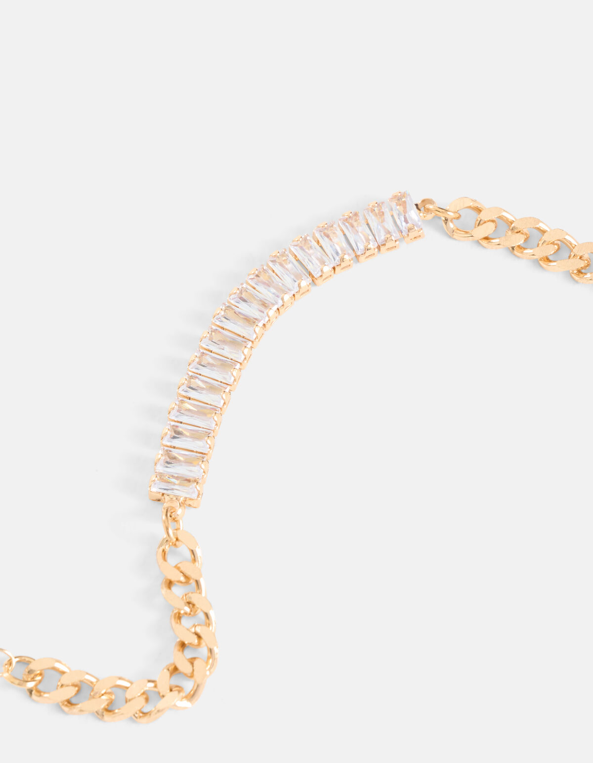 Strass Chain Armband Goud SHOEBY ACCESSOIRES