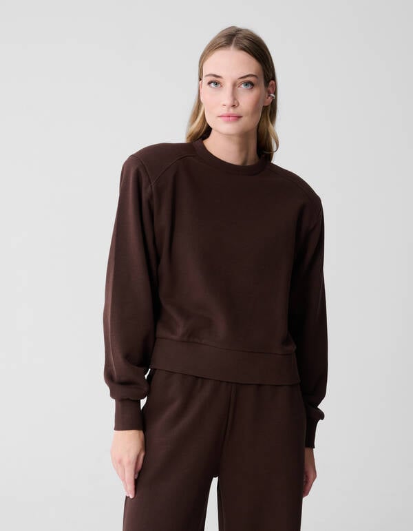 Big Shoulder Sweater Bruin SHOEBY WOMEN