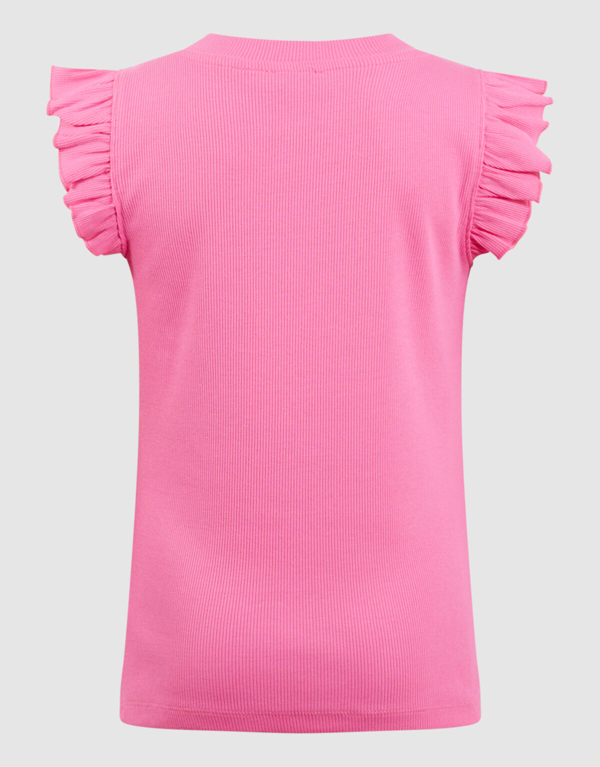 Ruffle Heart Top Roze SHOEBY GIRLS