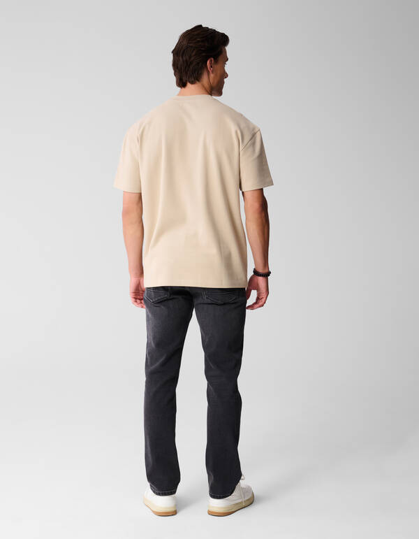 Label T-shirt Zand SHOEBY MEN