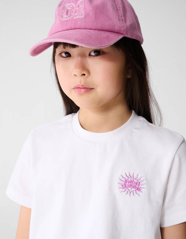 Balloon Artwork T-shirt Wit SHOEBY GIRLS