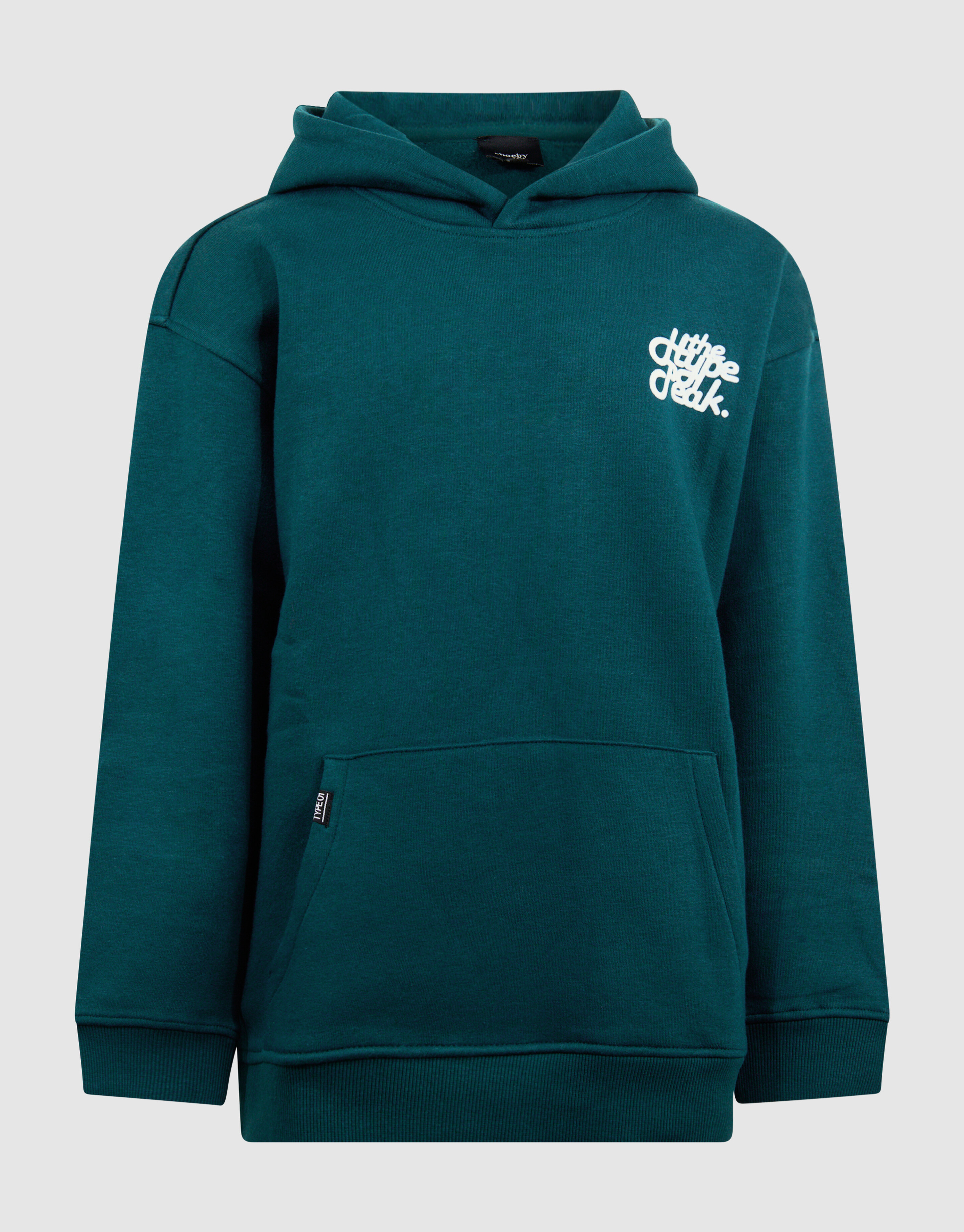 Hype Artwork Hoodie Donkergroen SHOEBY BOYS