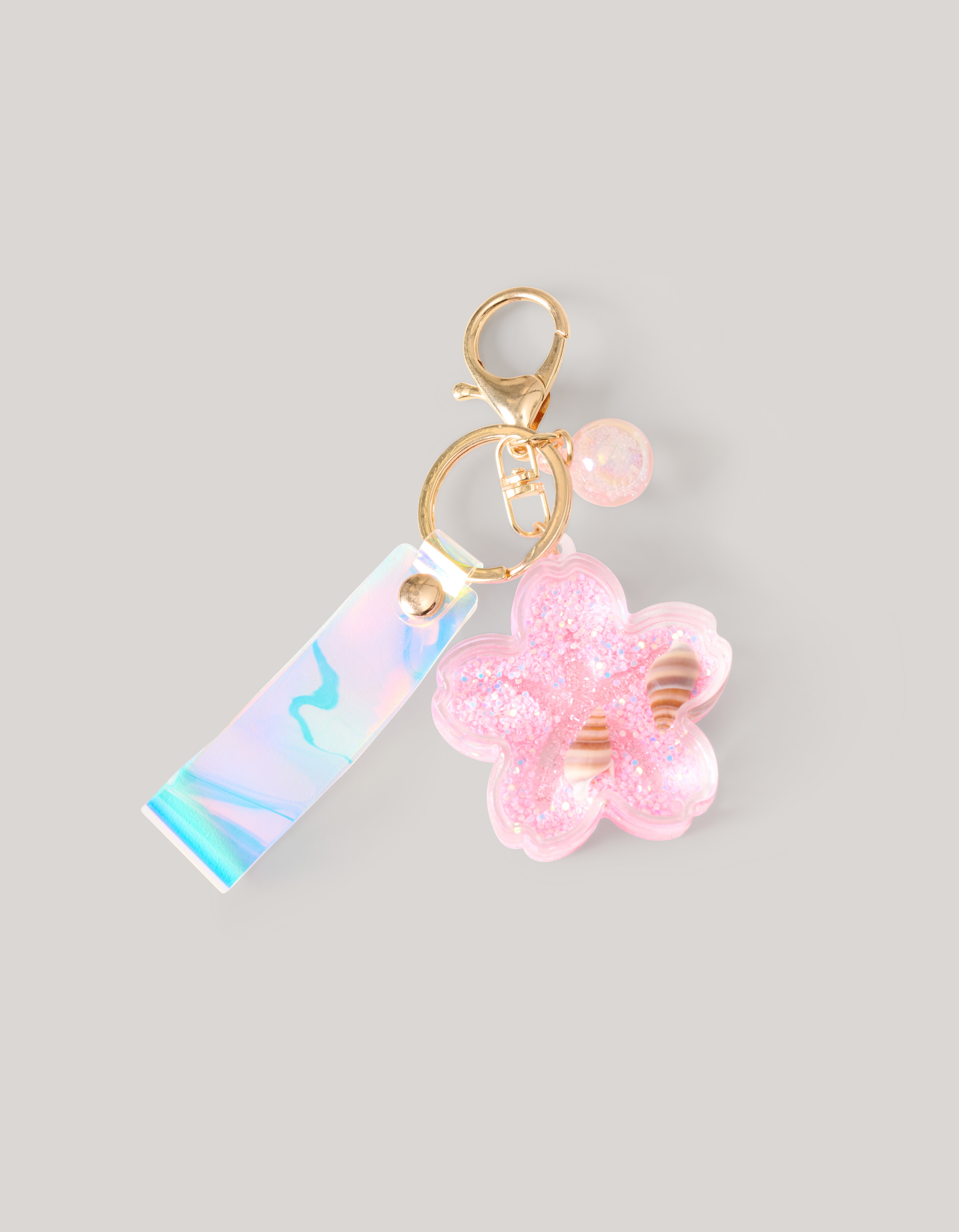 Bloemen Sleutelhanger Roze SHOEBY ACCESSOIRES