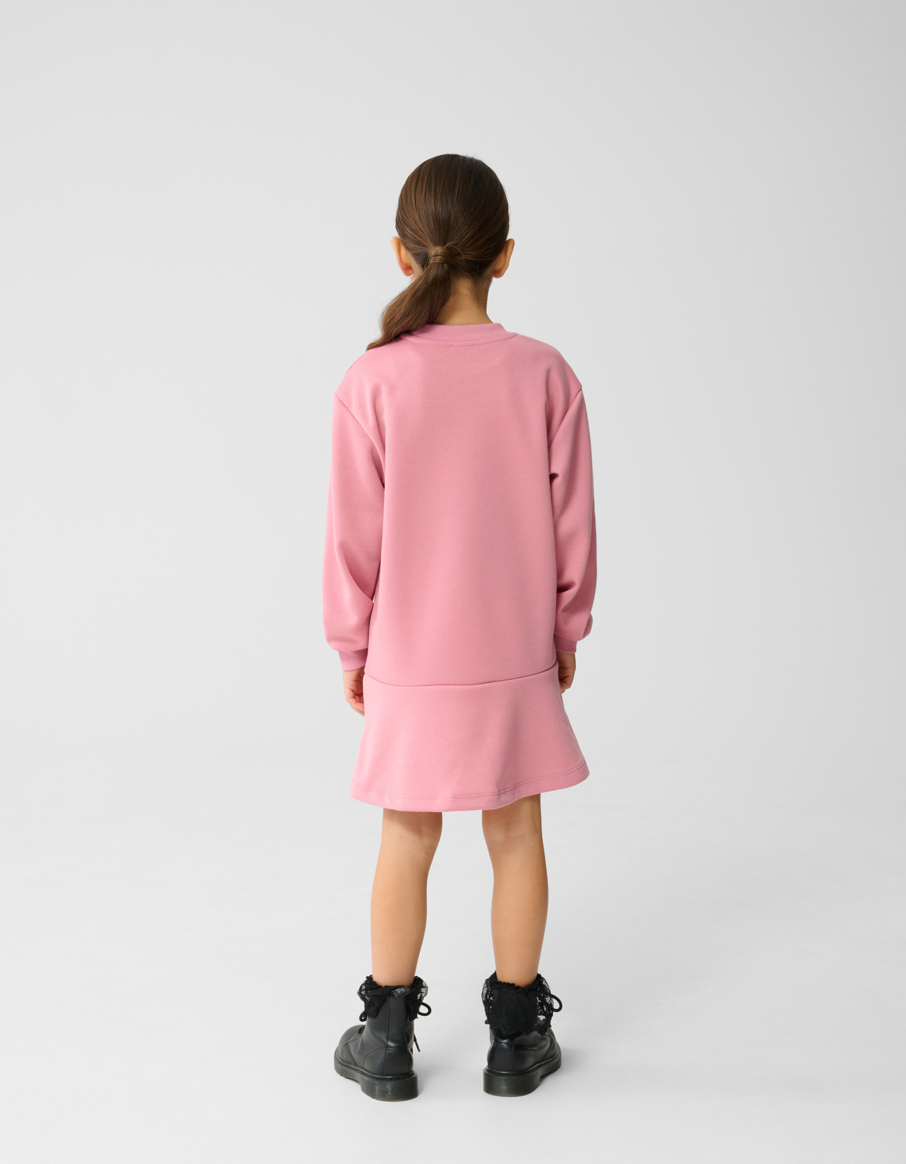 Heart Sweat Jurk Roze SHOEBY GIRLS